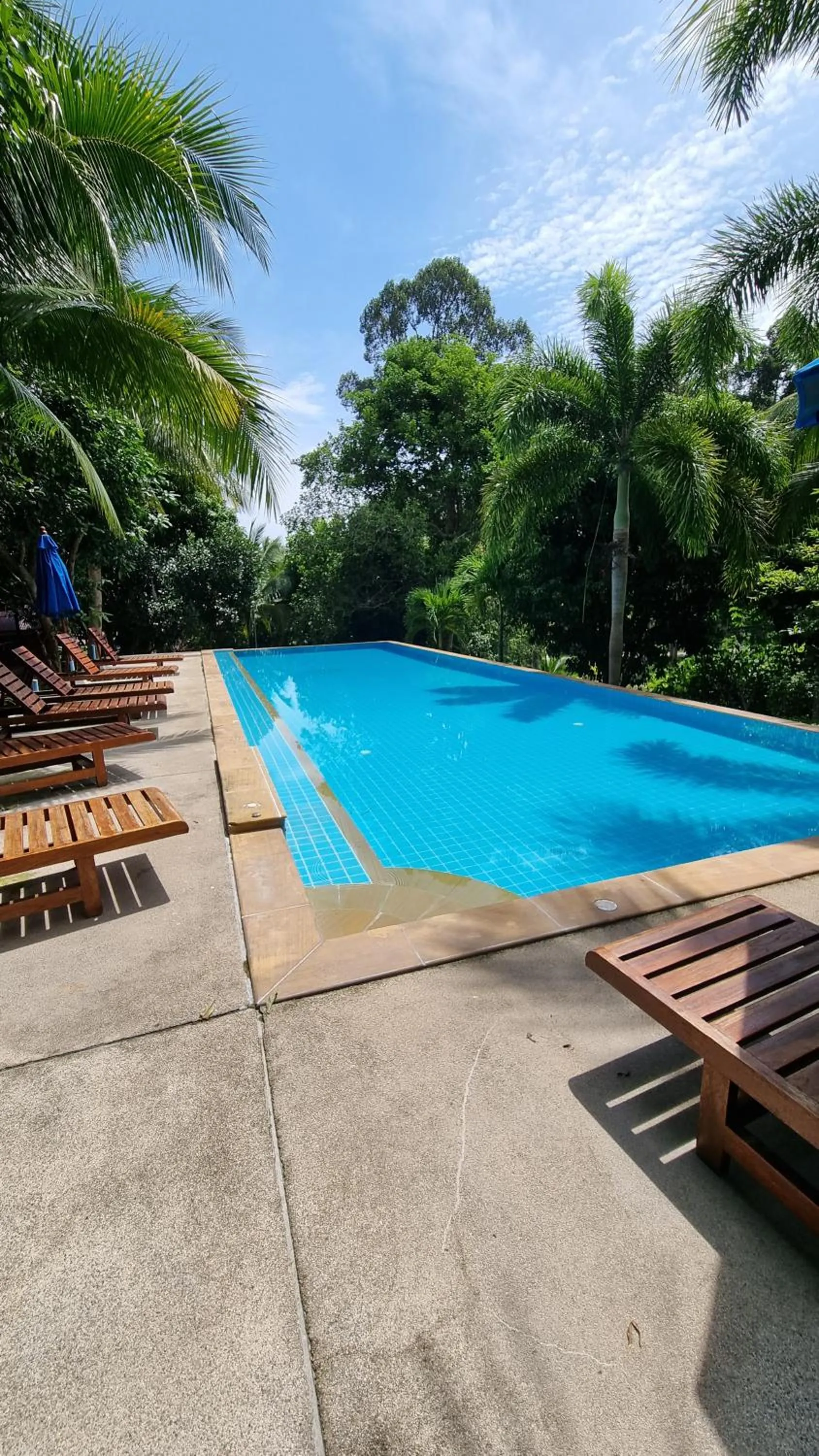 Pool view in PawPaw Resort