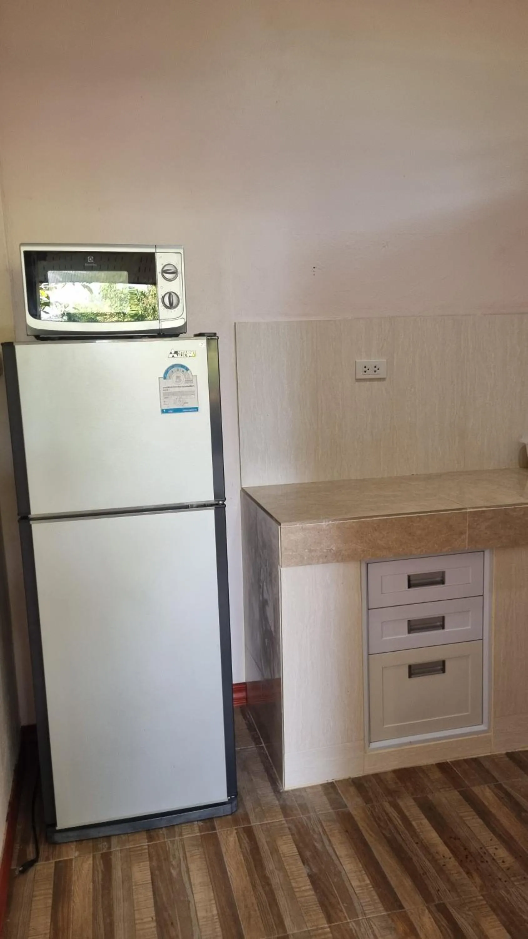 Kitchen or kitchenette in PawPaw Resort