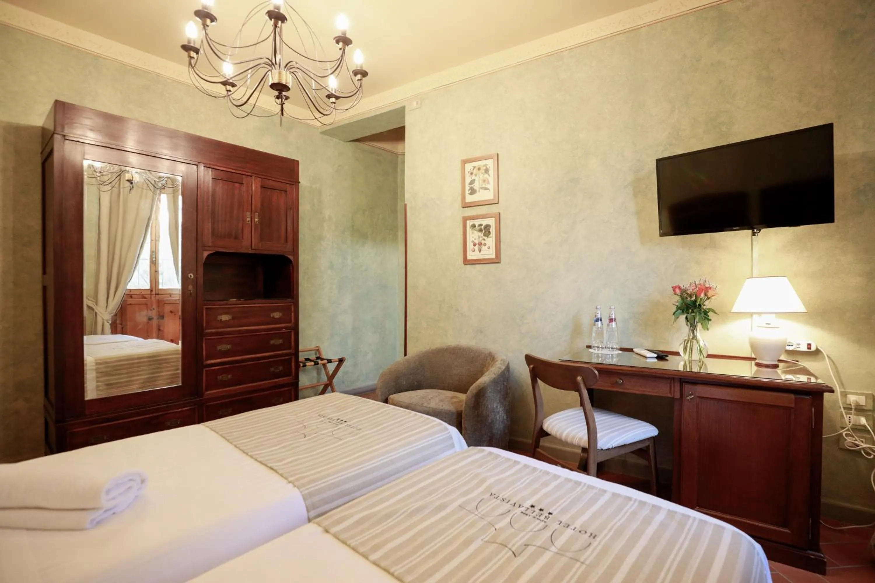 TV and multimedia, Bed in Hotel Bellavista Impruneta