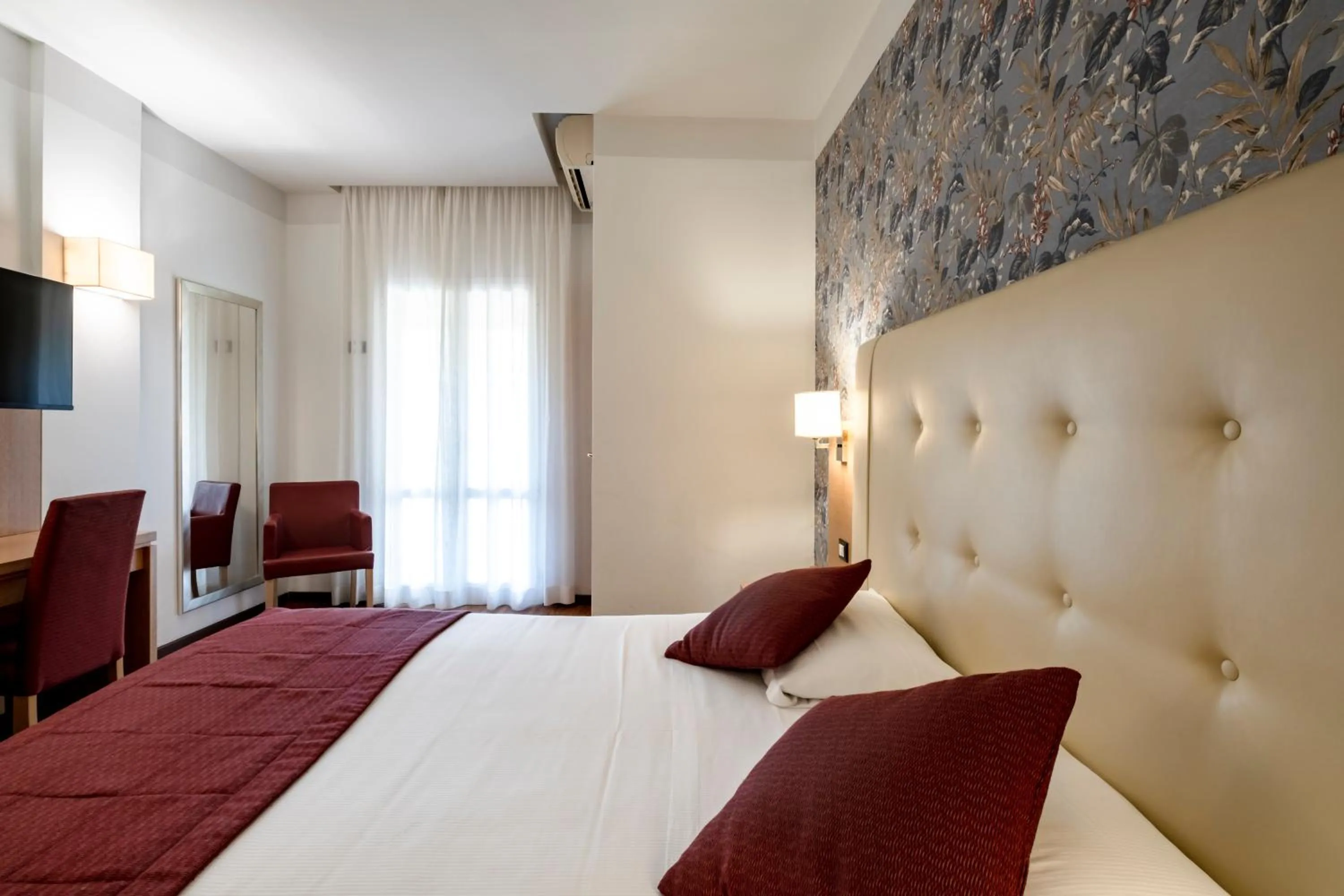 Bed in Hotel Accademia