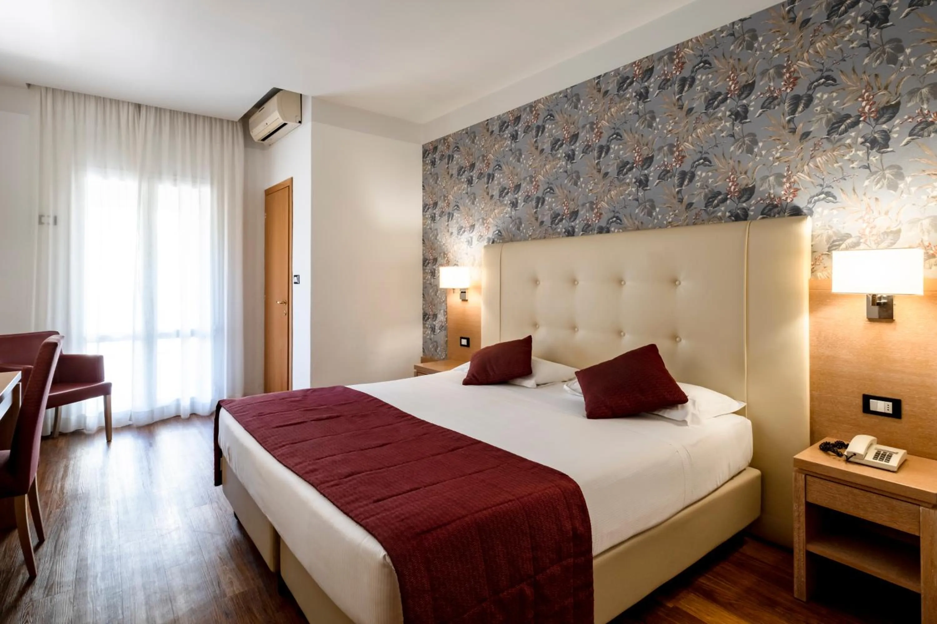 Bed in Hotel Accademia