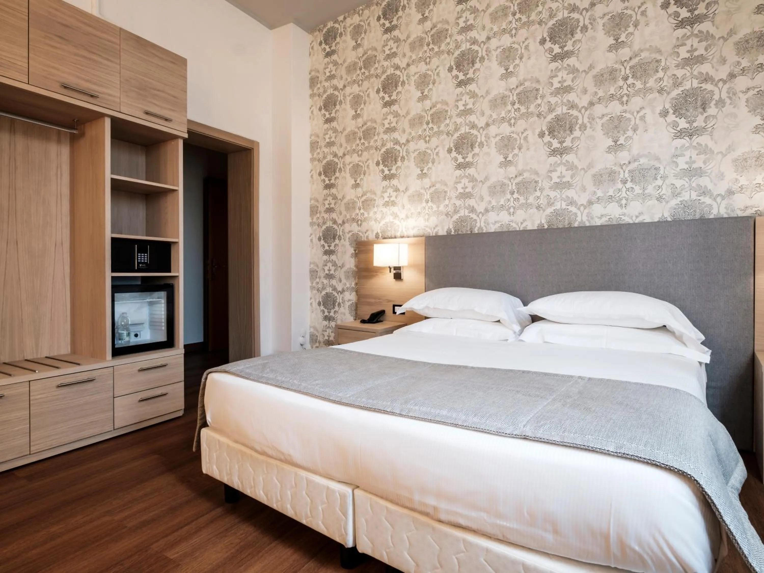 Bed in Hotel Accademia