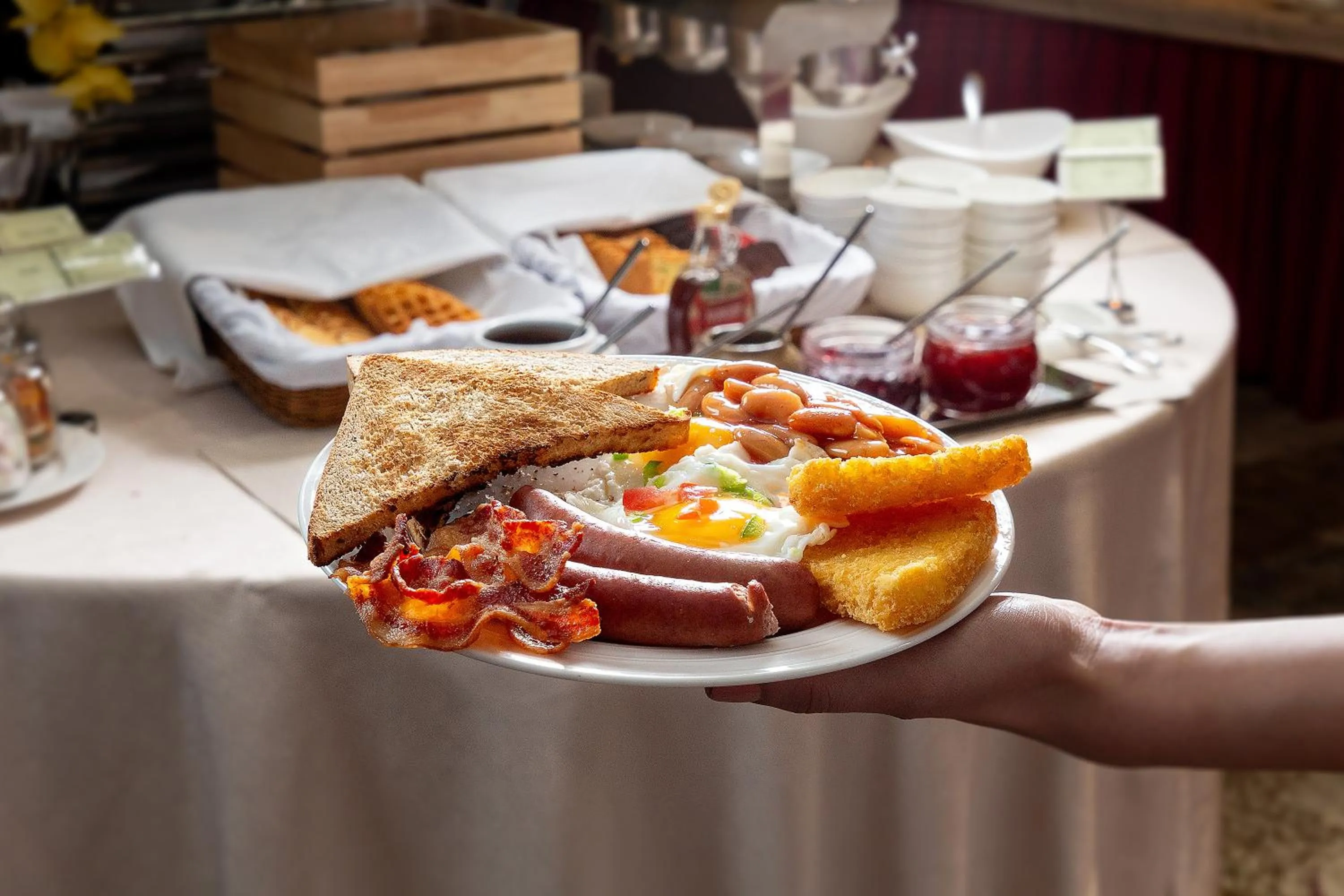 Breakfast in Best Western Premier Tuushin Hotel