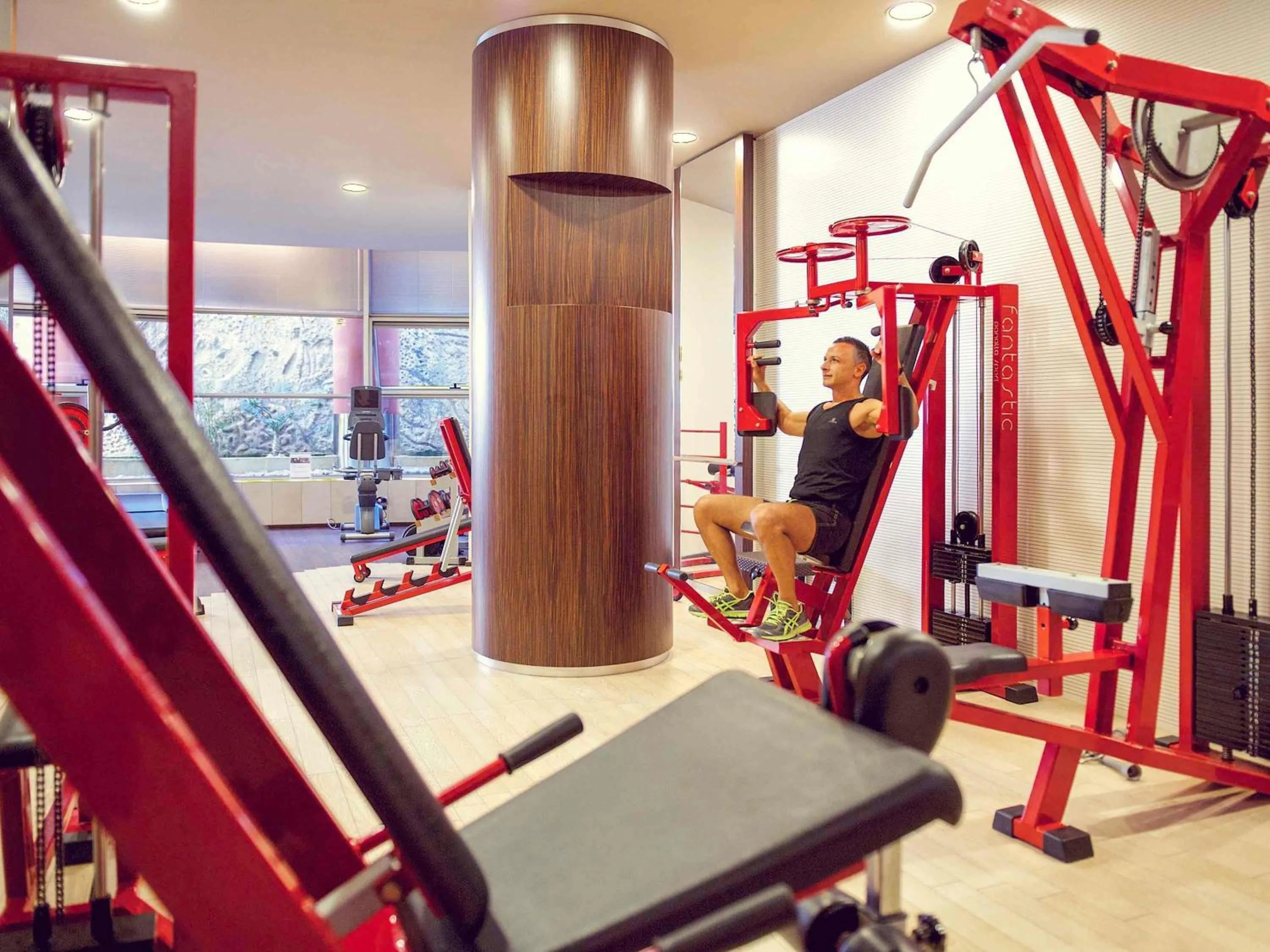 Fitness centre/facilities in Hotel Mercure Siracusa