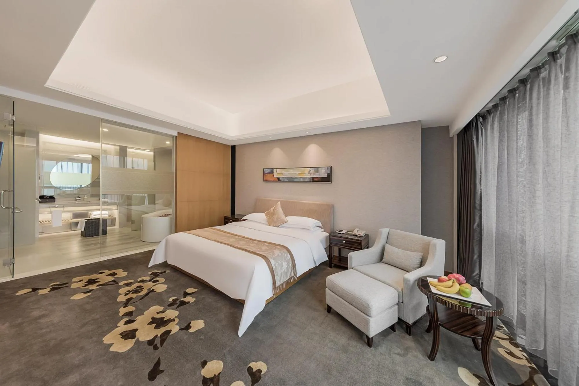 Bed in Huaqiang Plaza Hotel Shenzhen