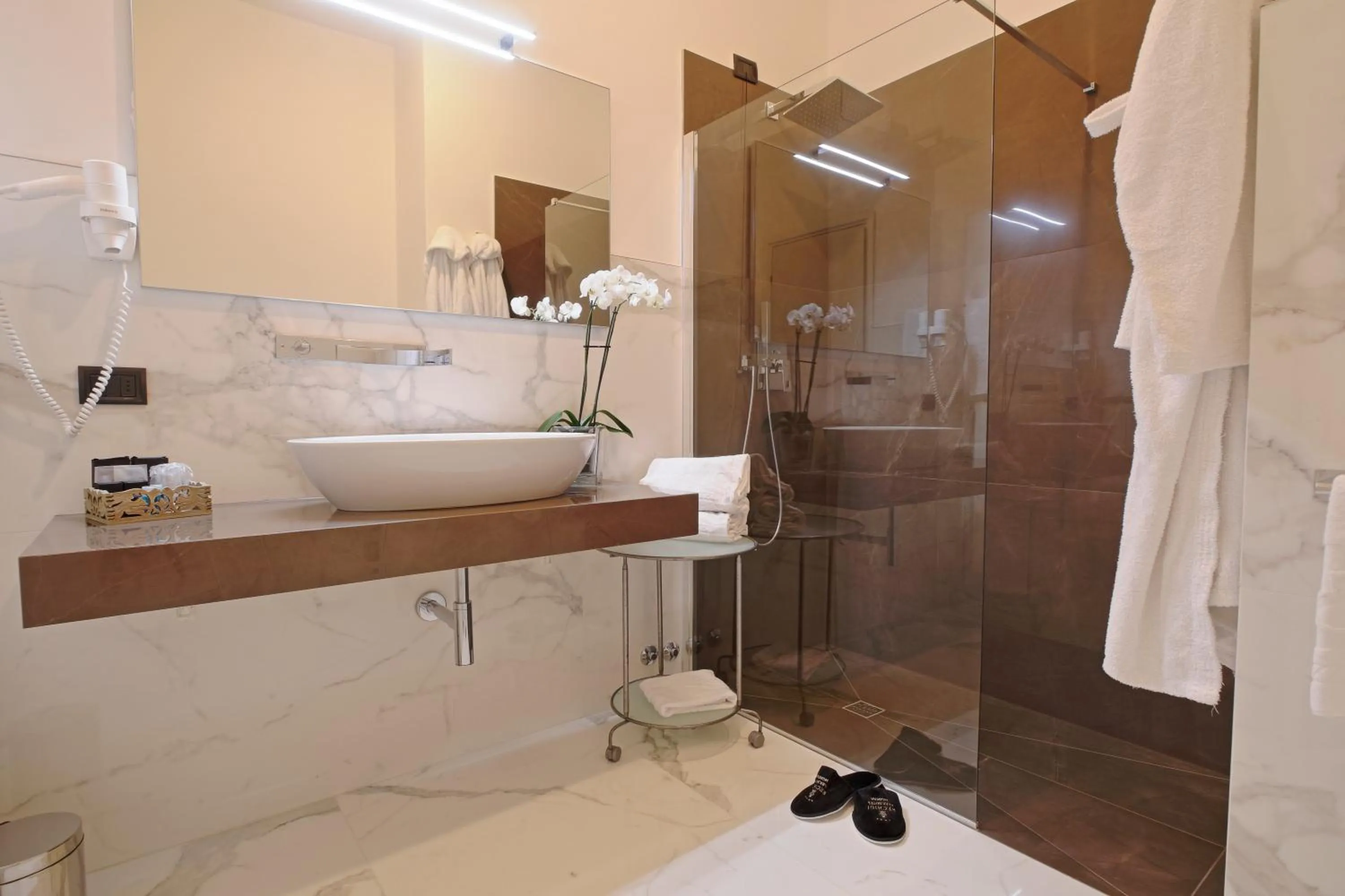 Shower in Rechigi Park Hotel