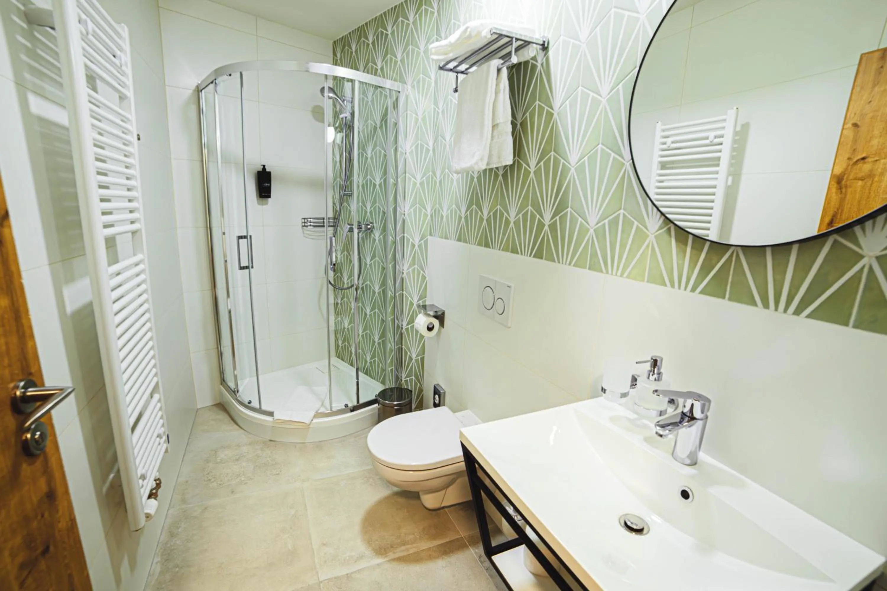 Bathroom in Luma Terra Prague Hostel