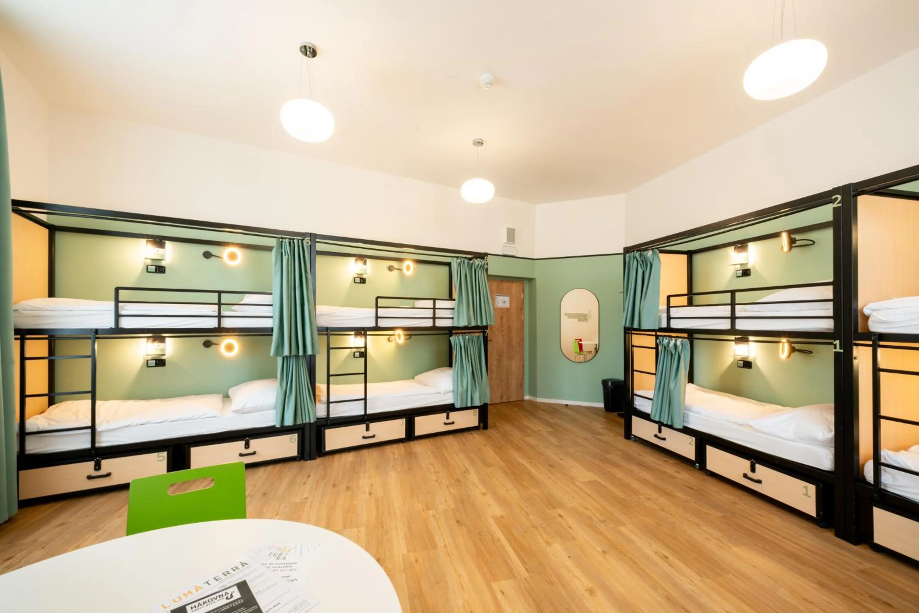 bunk bed, Bed in Luma Terra Prague Hostel