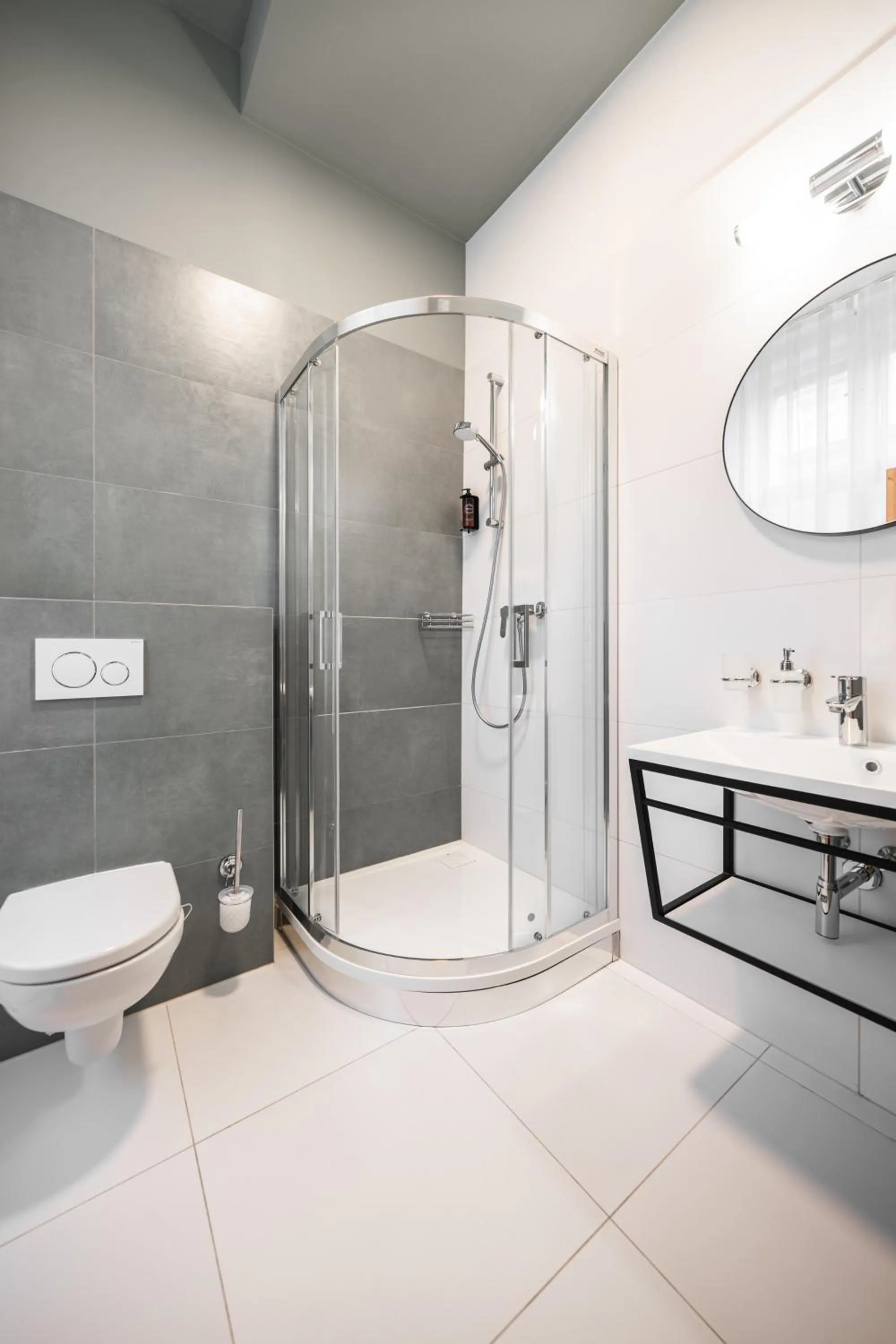 Shower in Luma Terra Prague Hostel