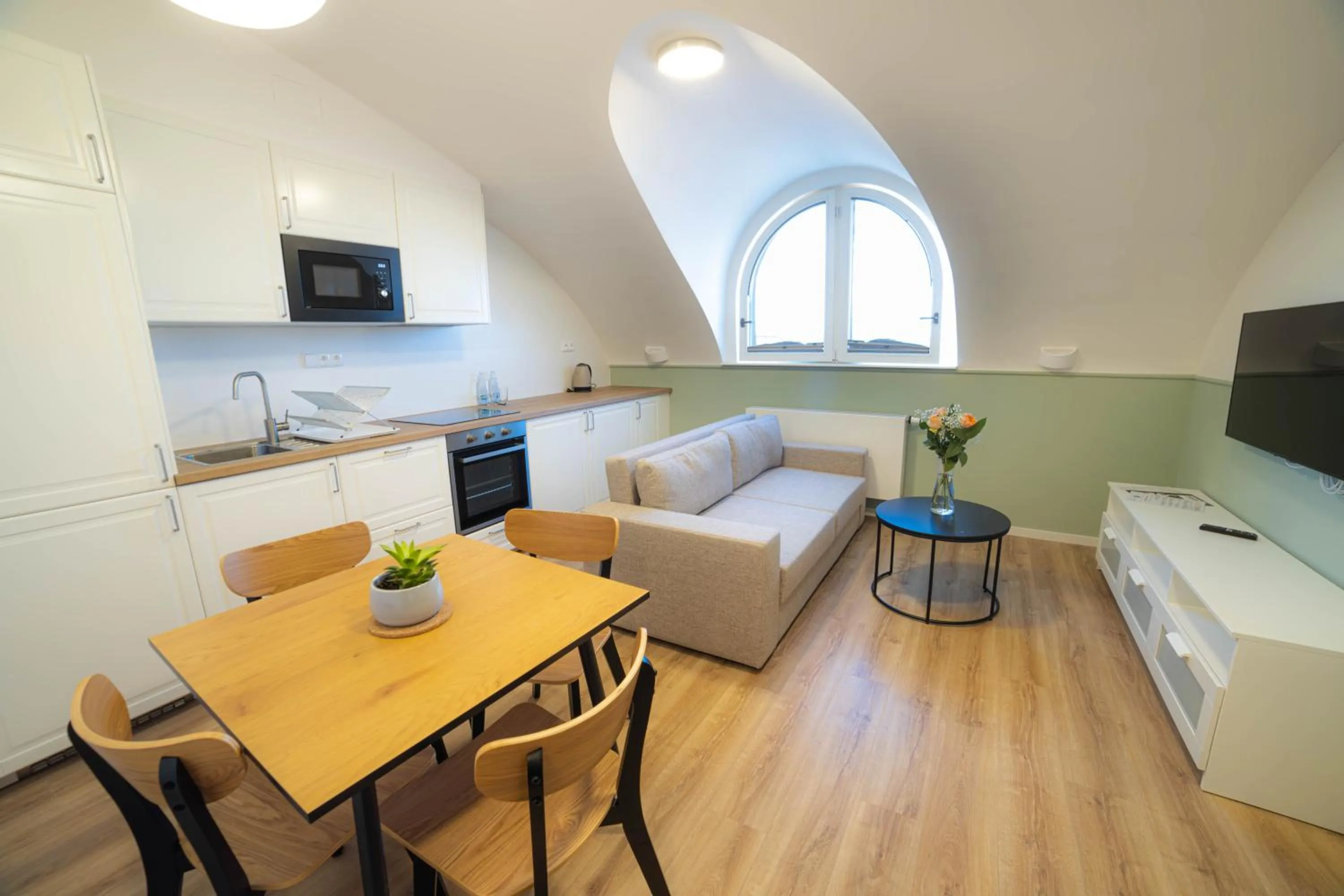 Living room in Luma Terra Prague Hostel