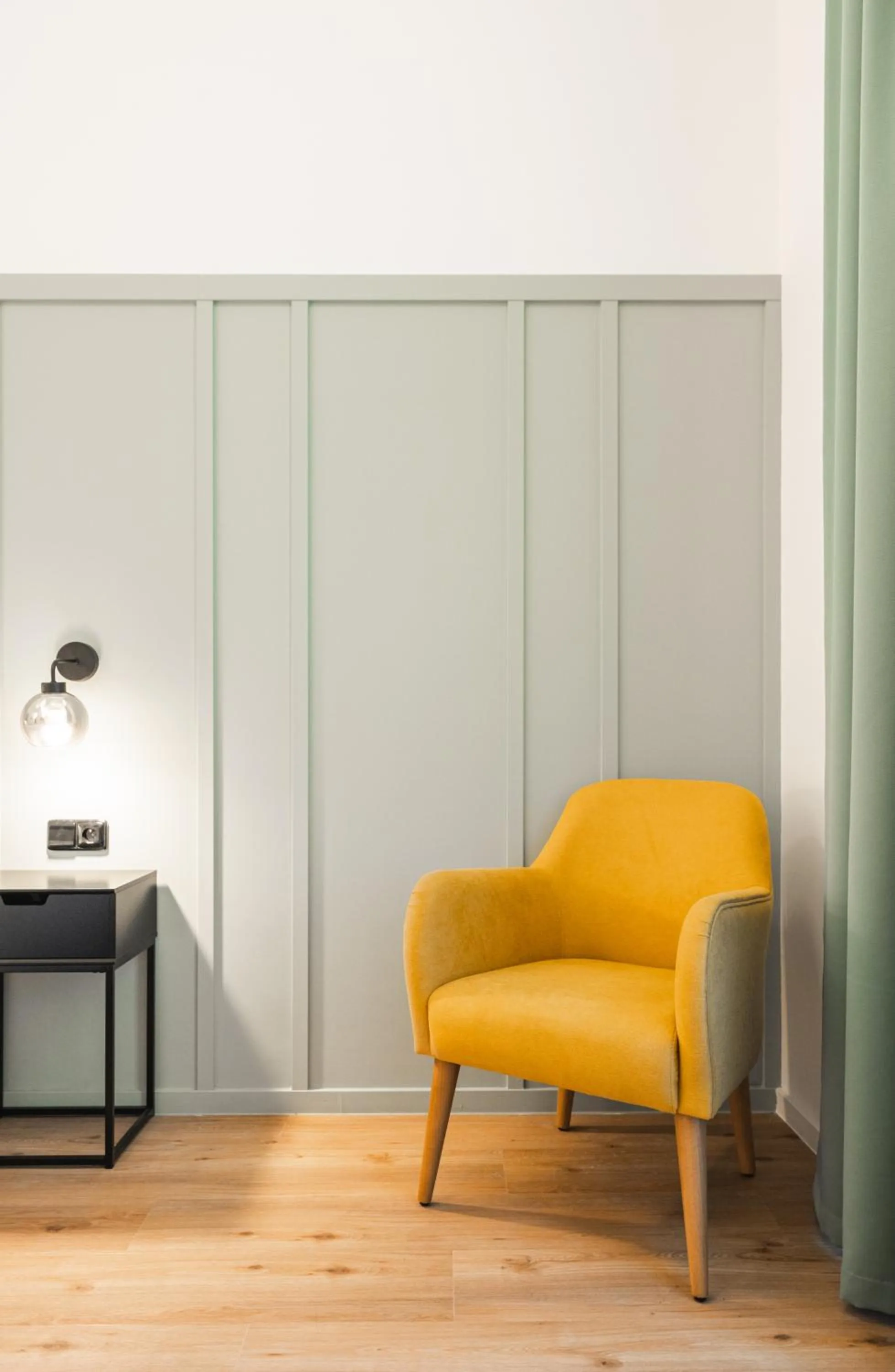 Seating area in Luma Terra Prague Hostel