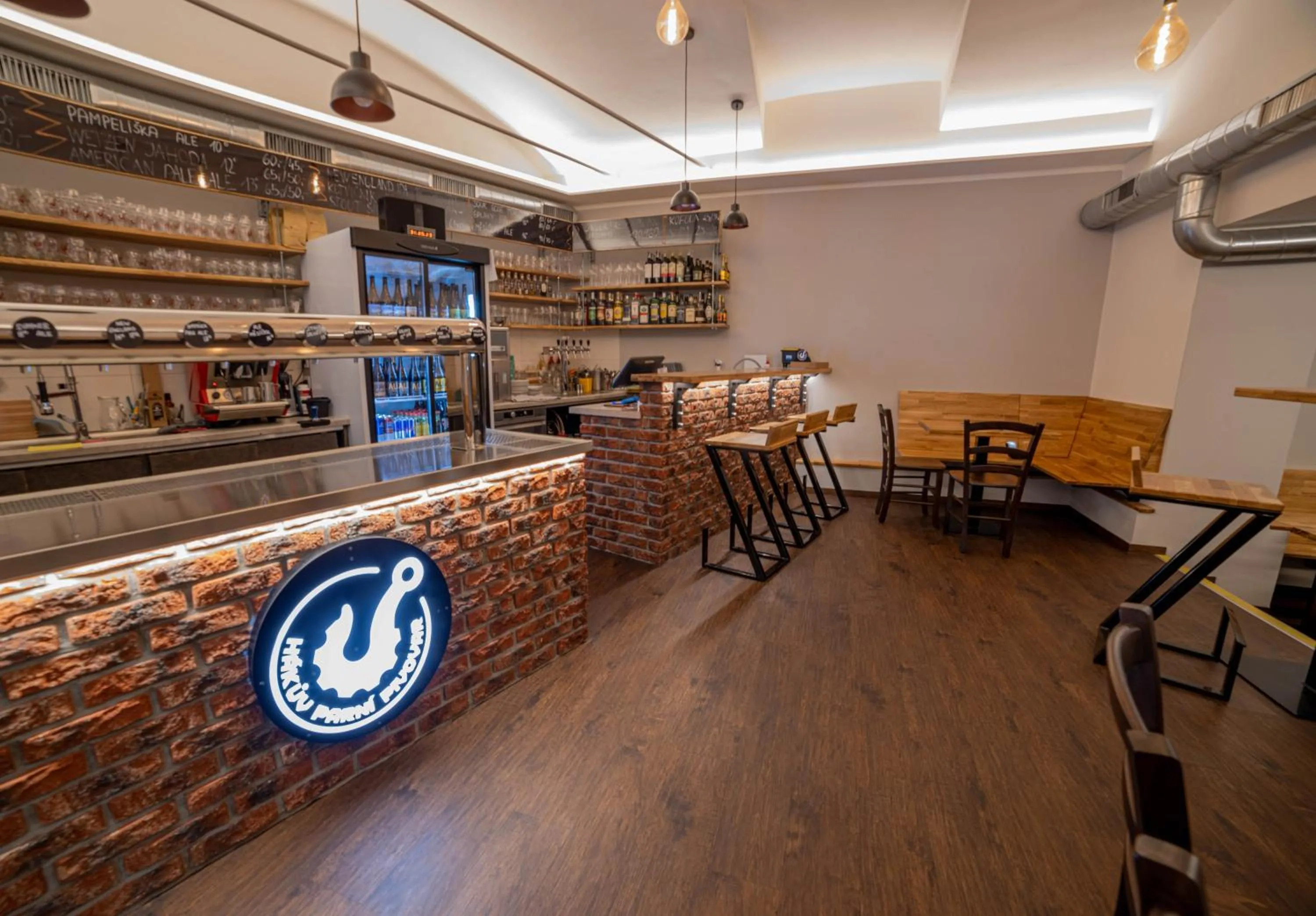 Lounge or bar in Luma Terra Prague Hostel