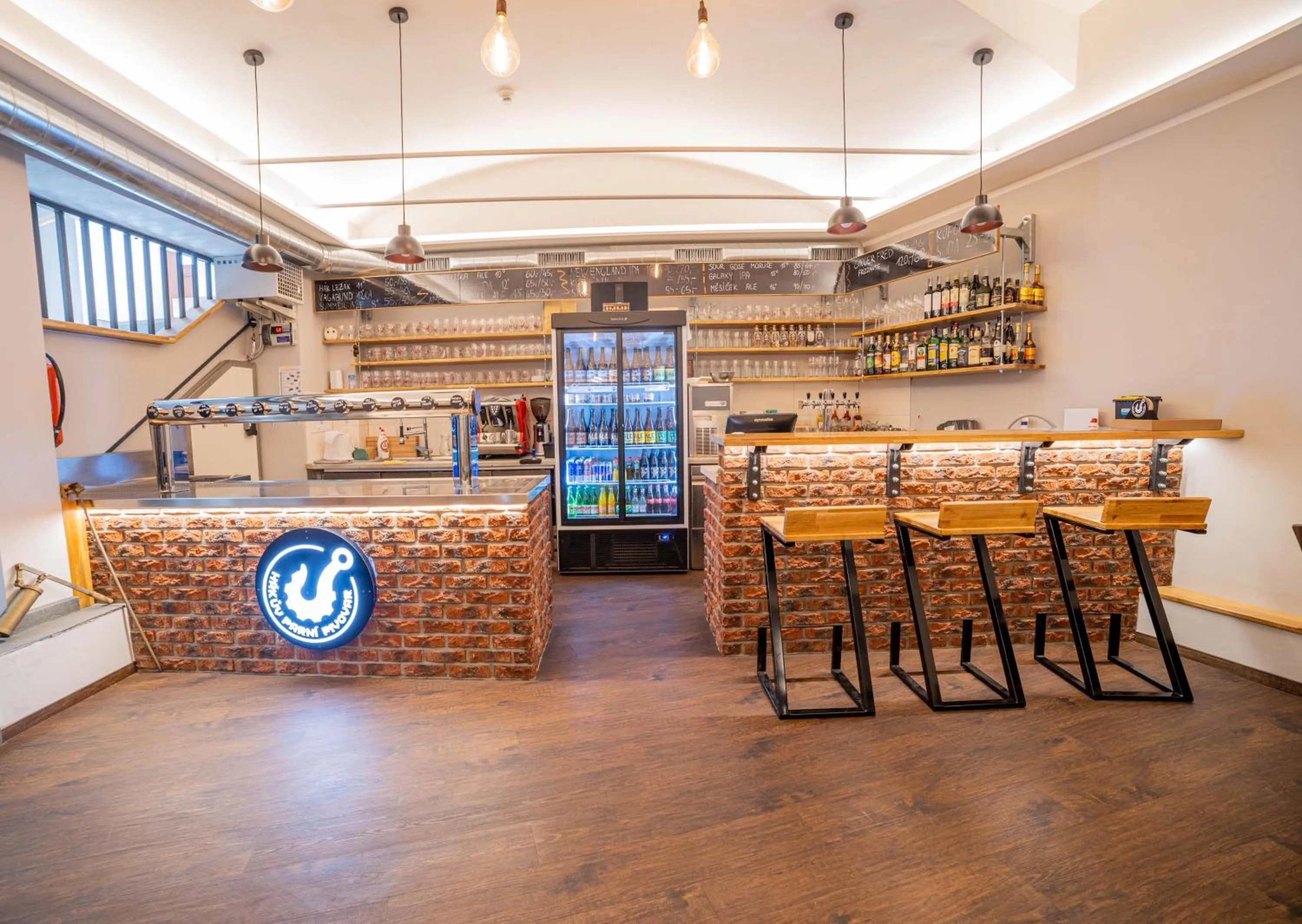 Lounge or bar in Luma Terra Prague Hostel