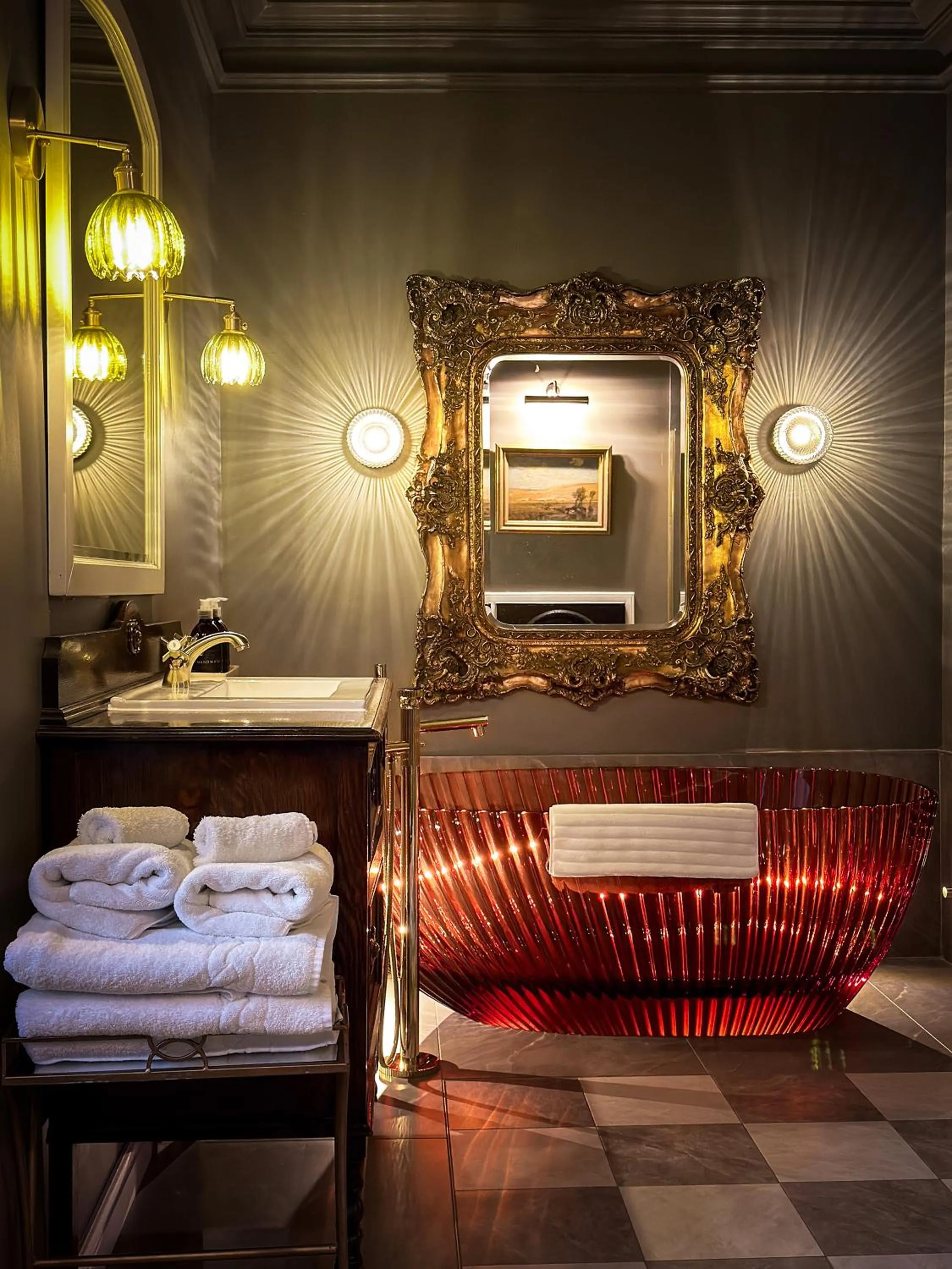 Bed in Glencruitten House