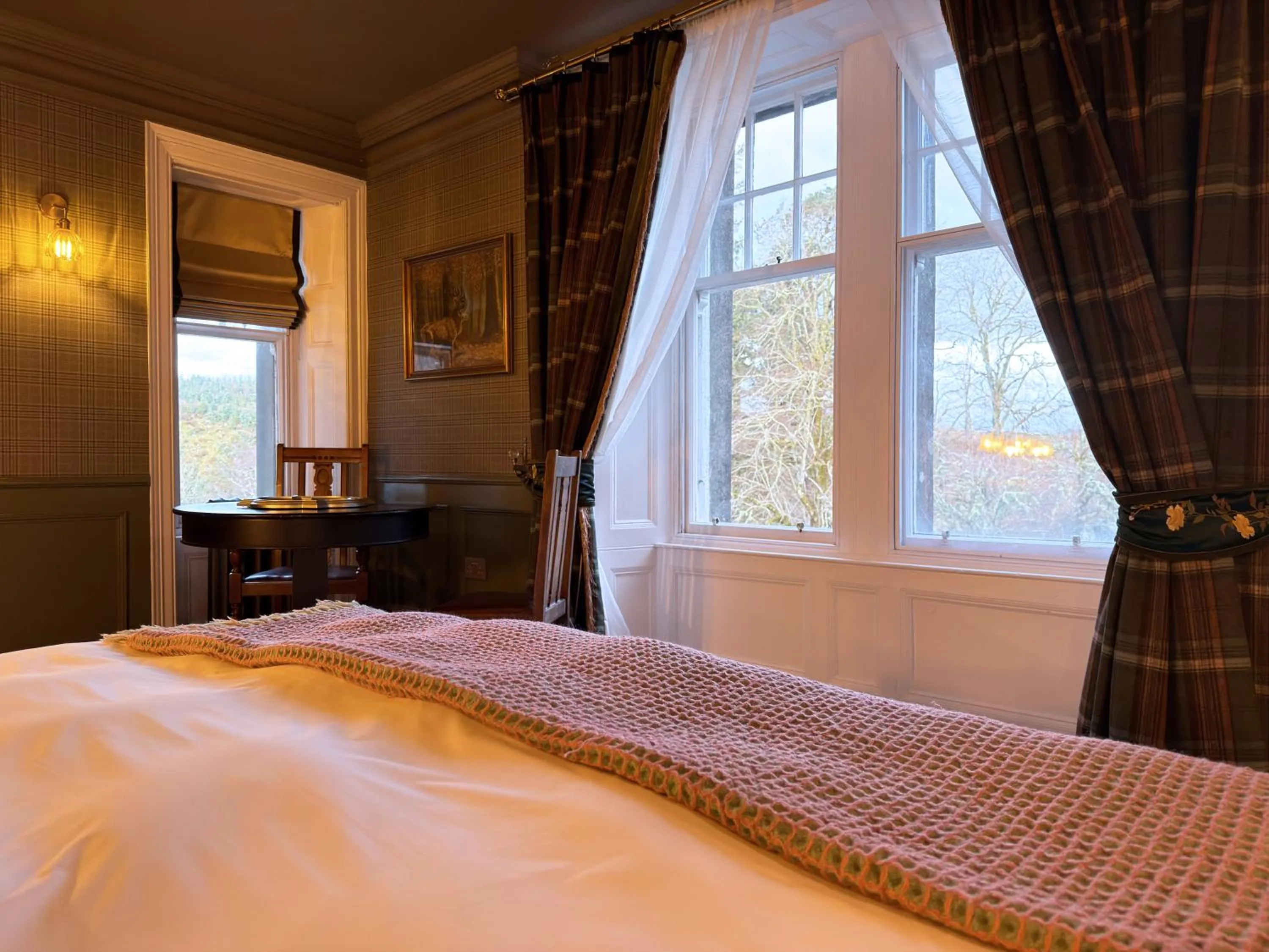 Bed in Glencruitten House