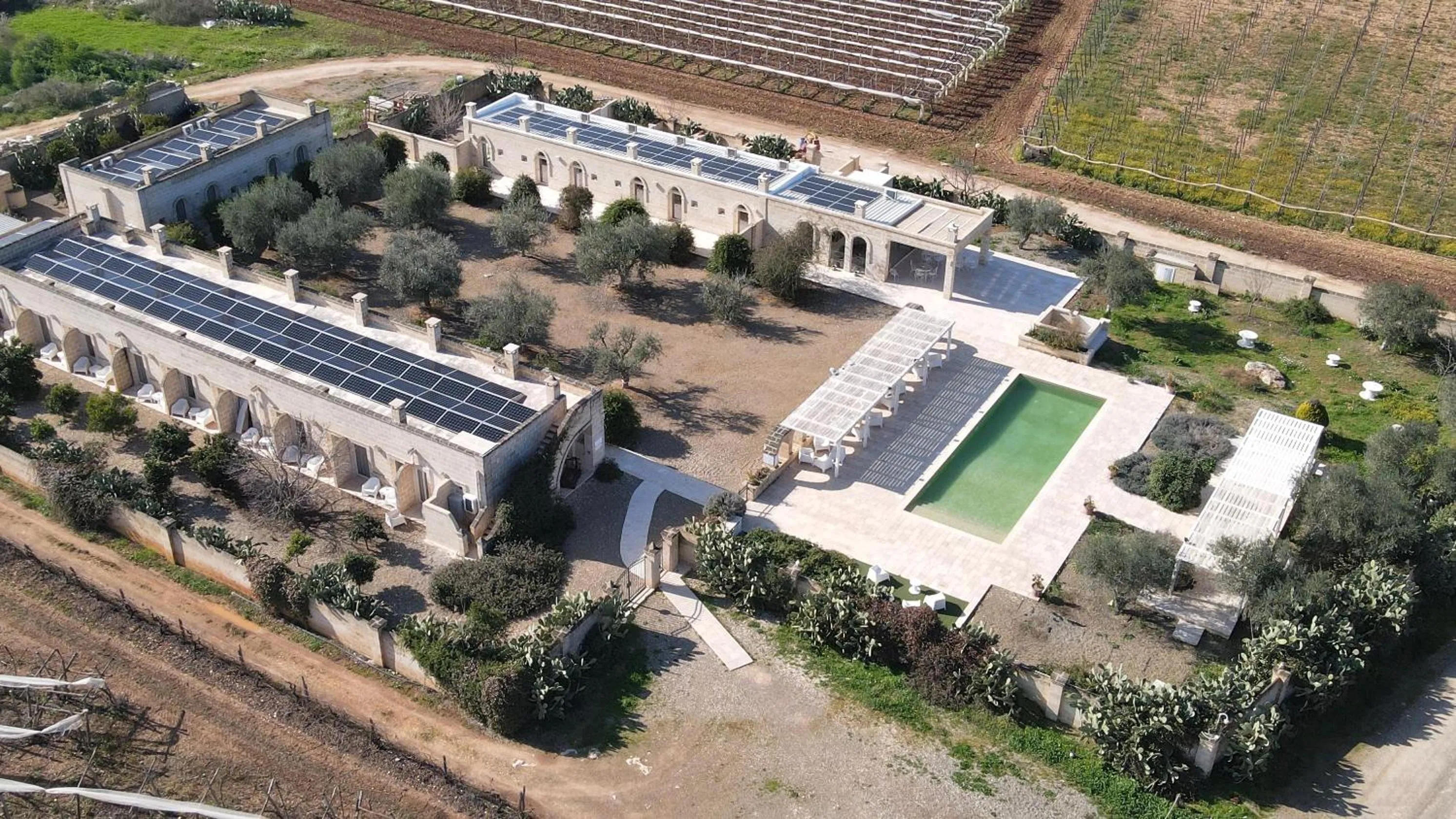 Bird's eye view in Masseria Agrituristica Lama San Giorgio