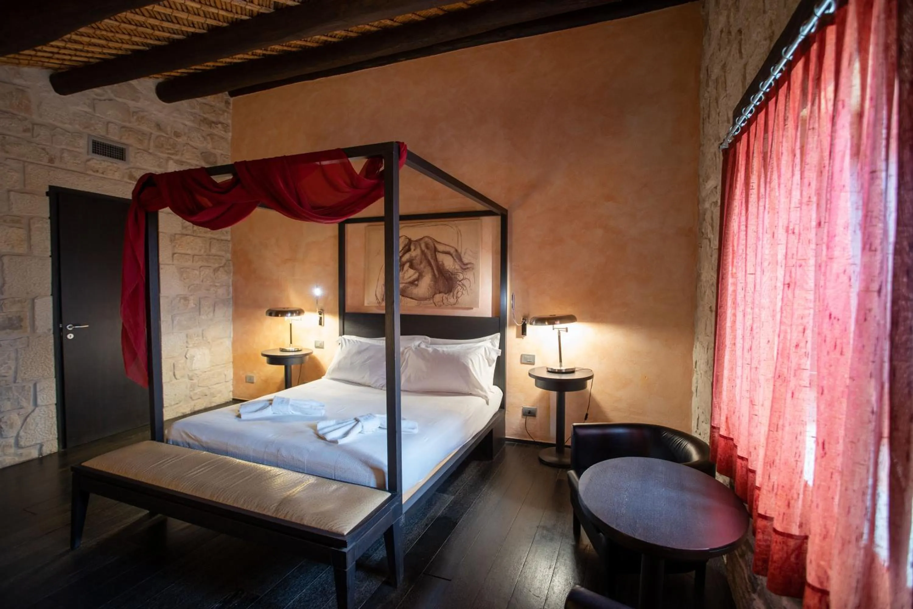 Bed in Cambiocavallo Resort