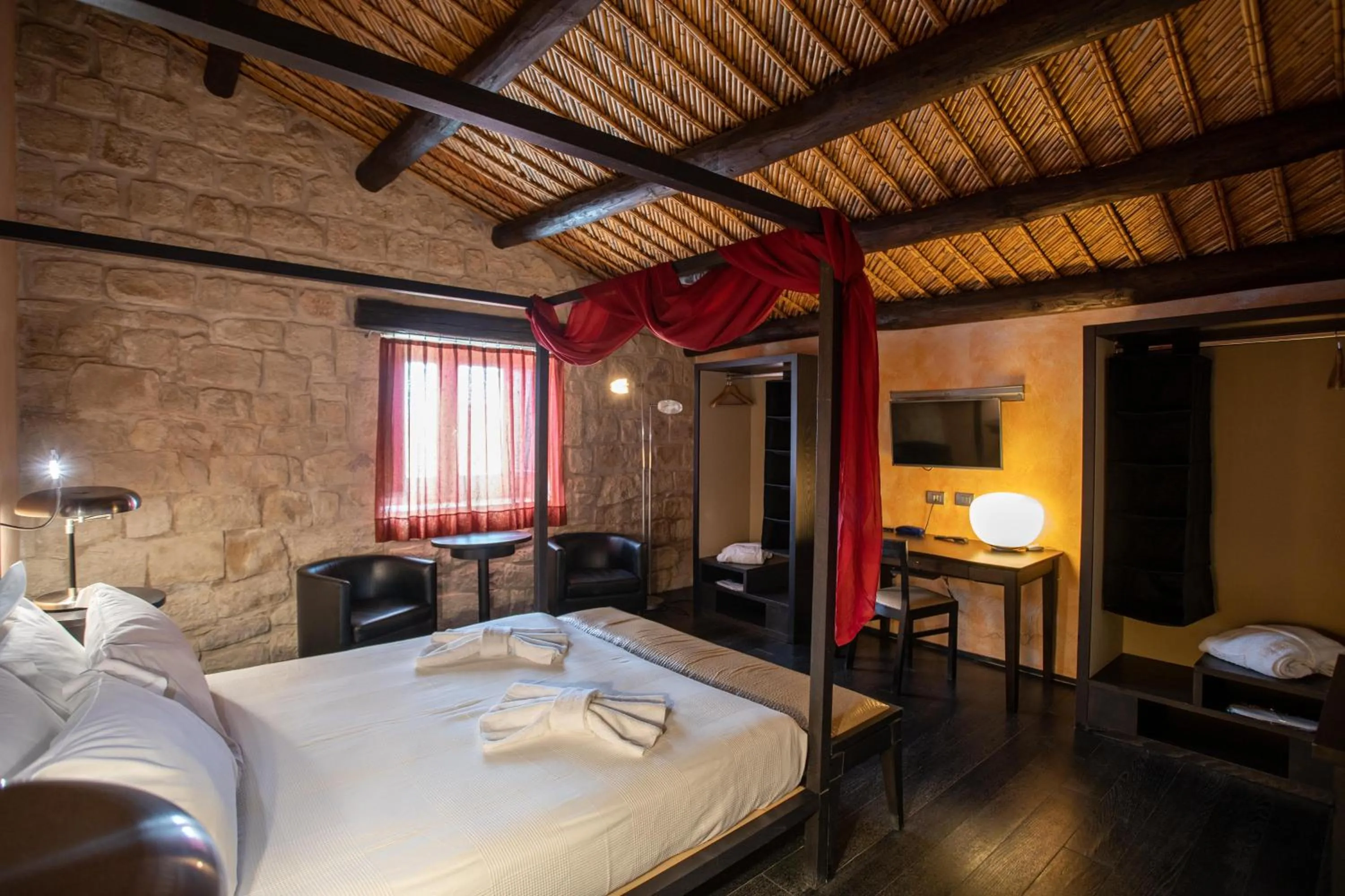Bed in Cambiocavallo Resort
