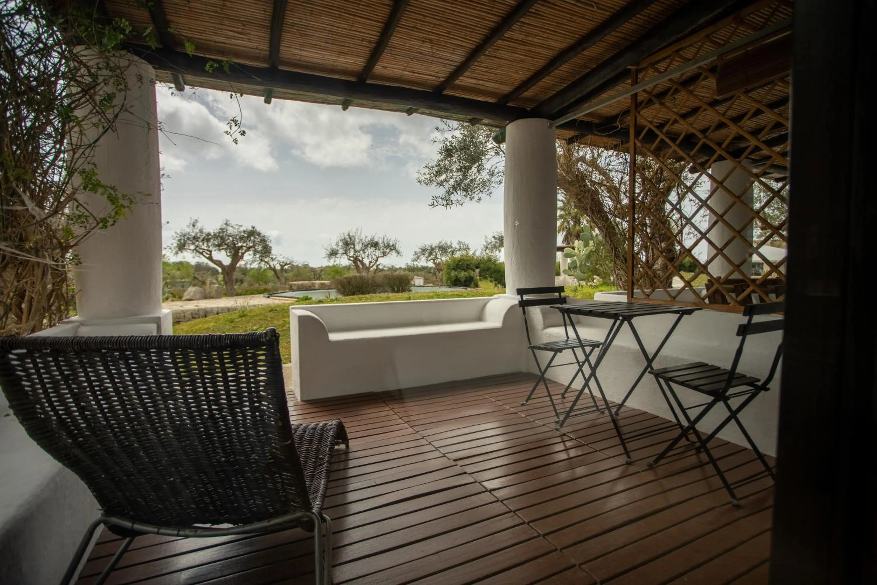 Patio in Cambiocavallo Resort