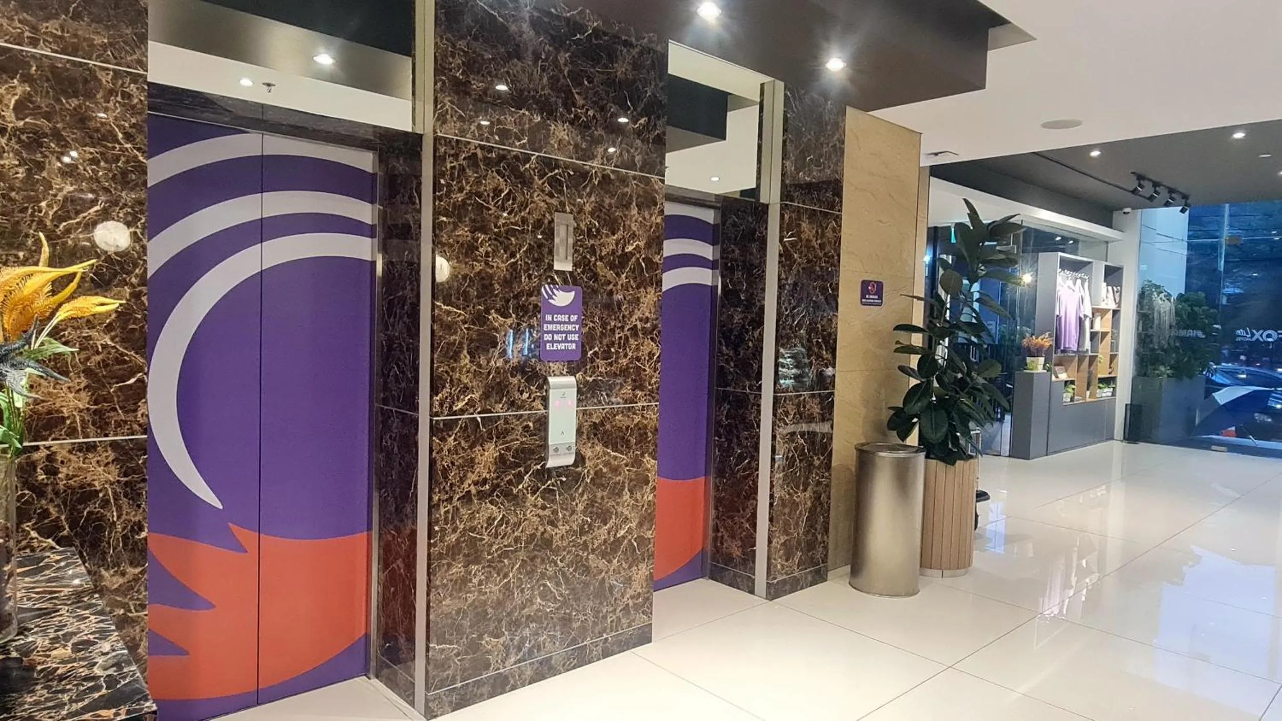 elevator in FOX Lite Grogol Jakarta