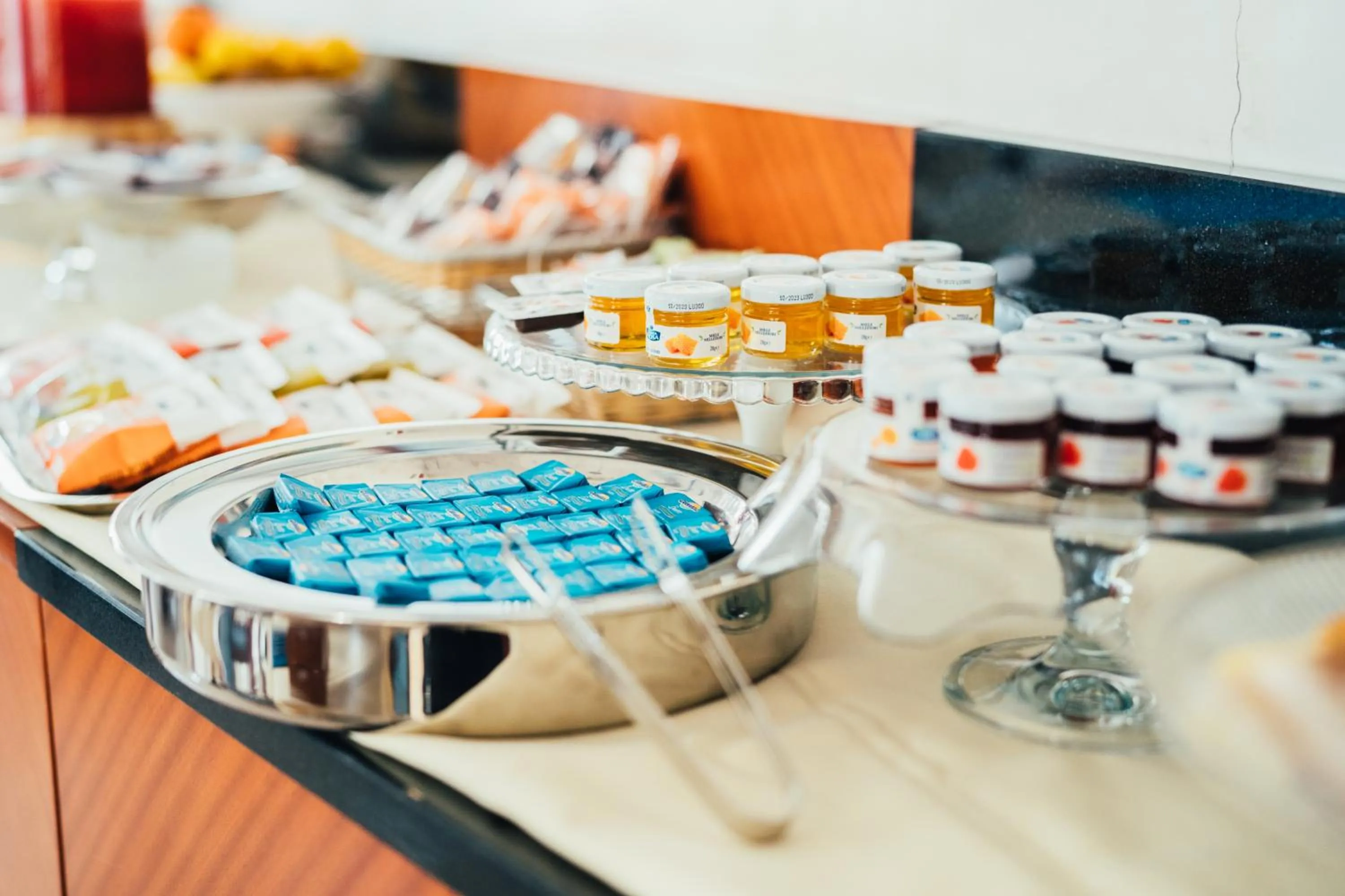 Buffet breakfast in Arcangelo Roof Hotel