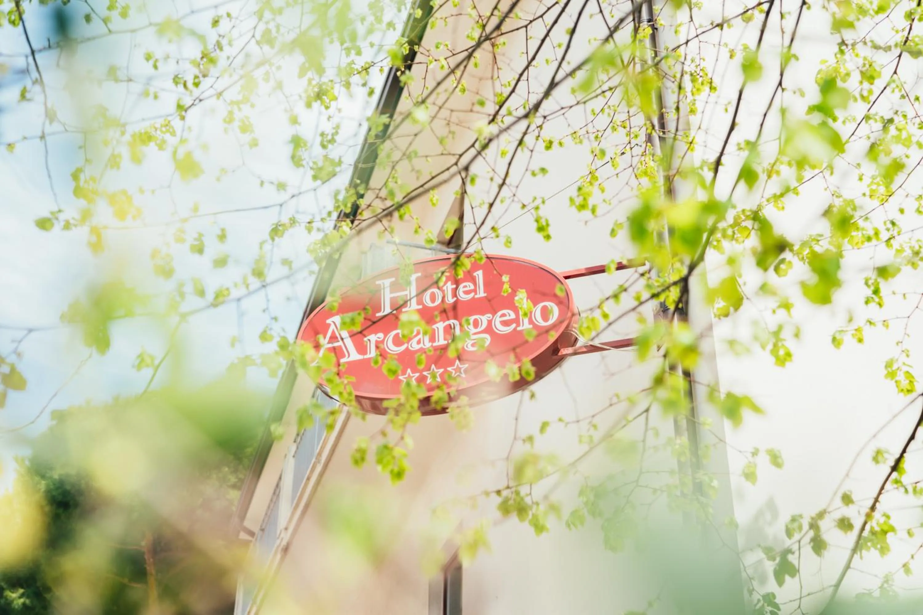 Property logo or sign in Arcangelo Roof Hotel