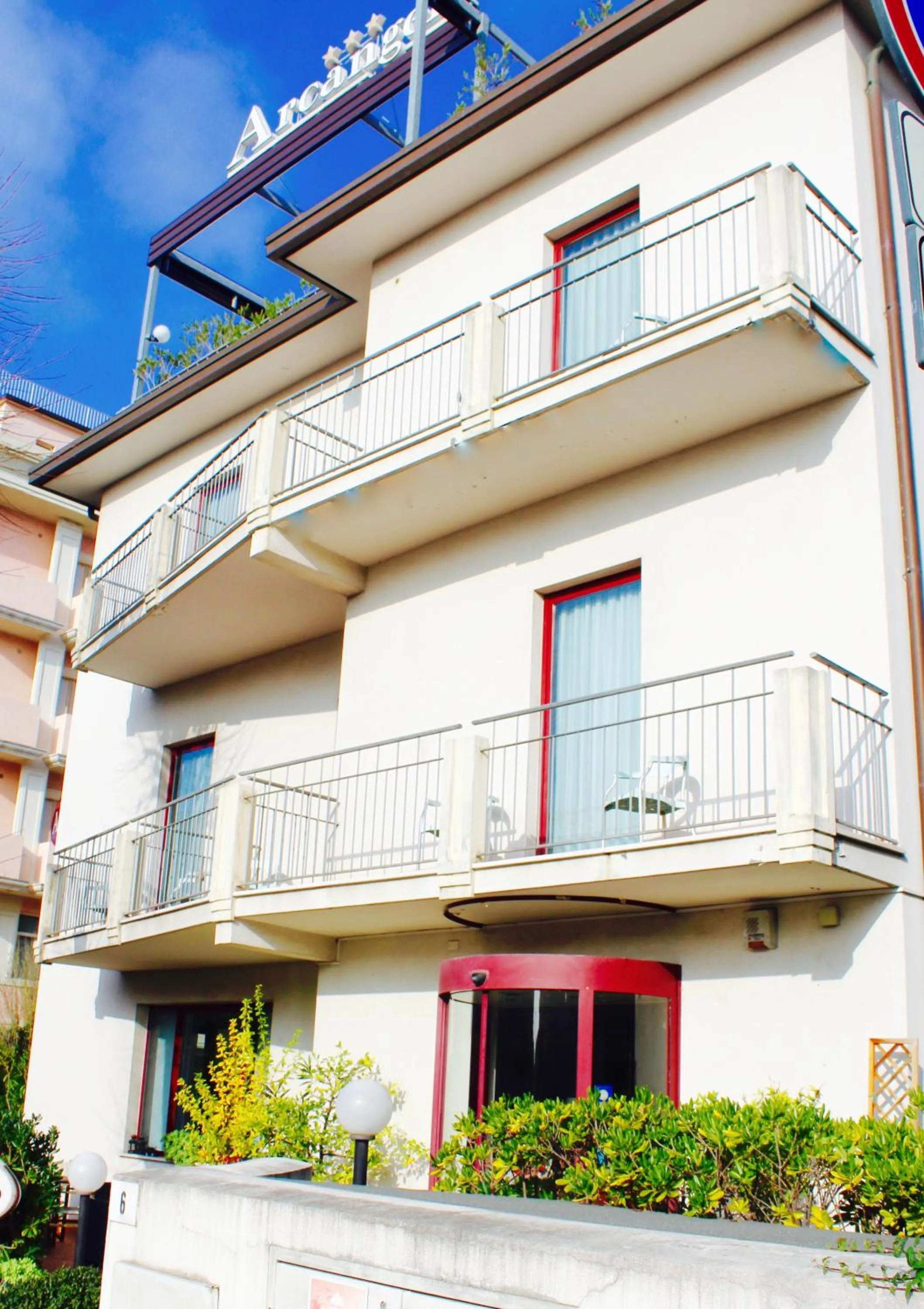 Facade/entrance in Arcangelo Roof Hotel