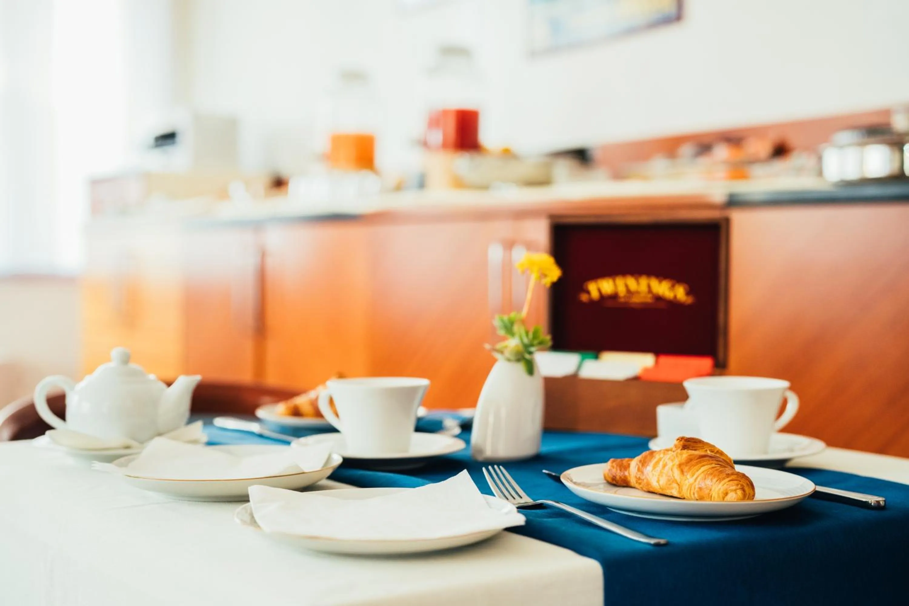 Buffet breakfast in Arcangelo Roof Hotel