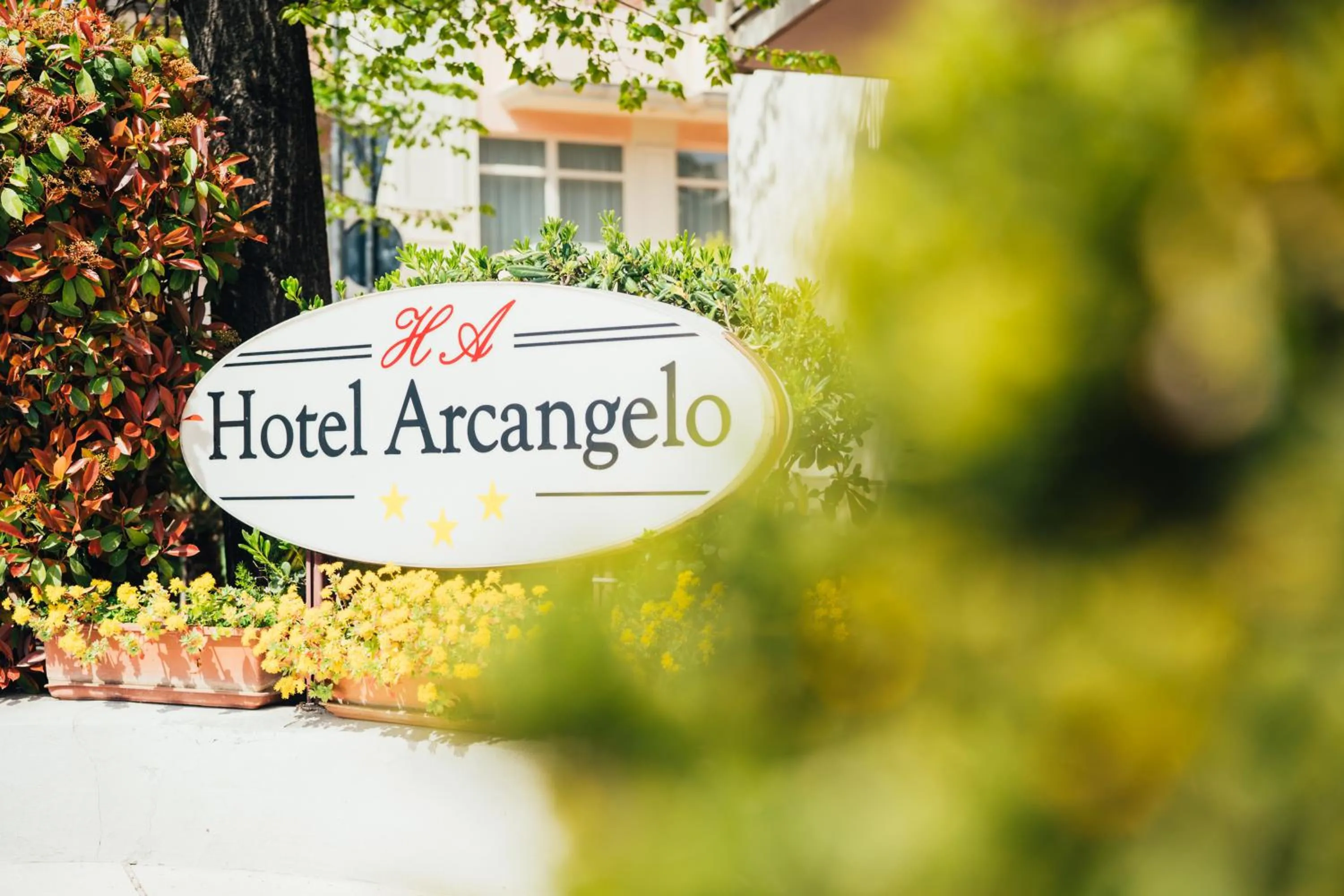 Property logo or sign in Arcangelo Roof Hotel