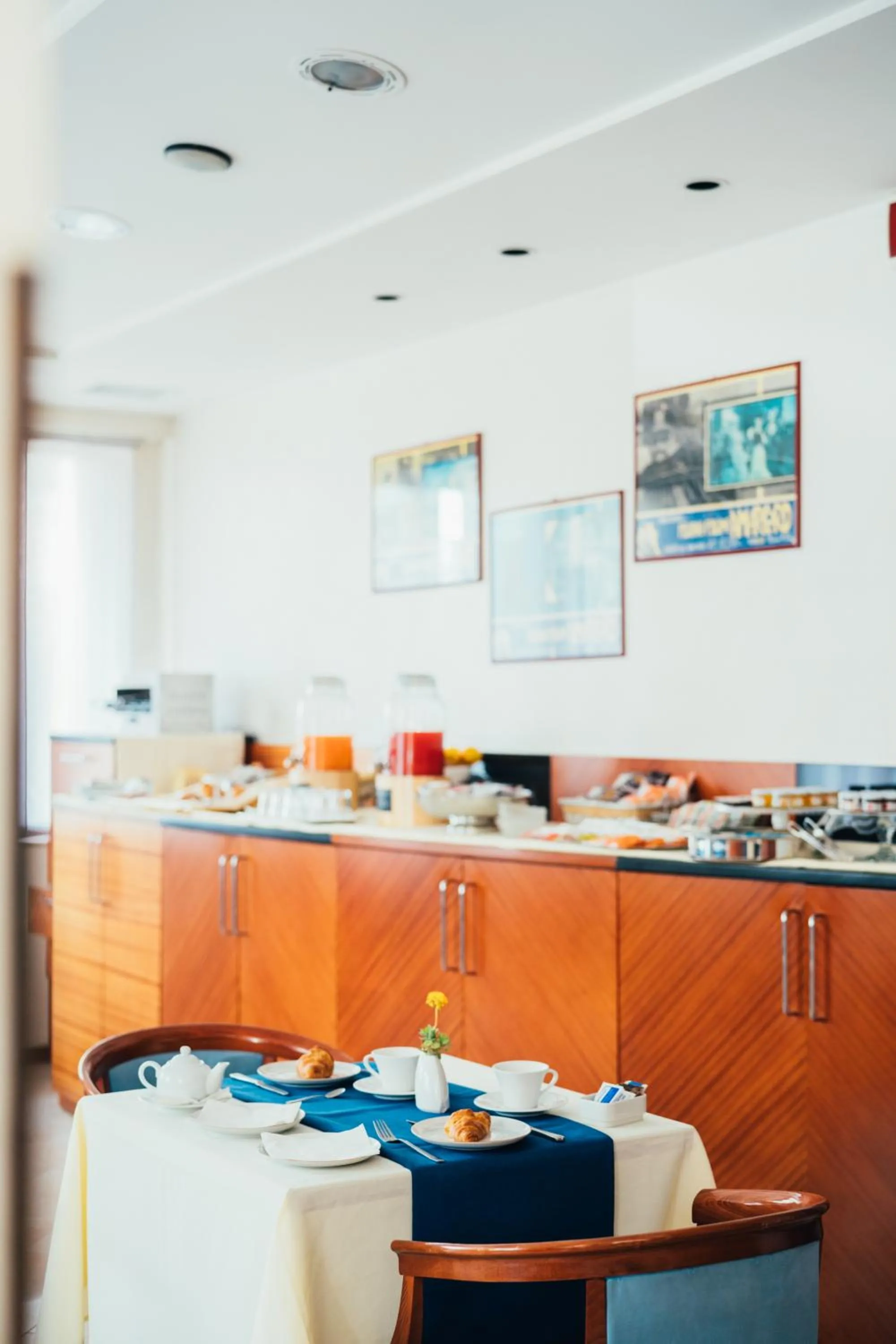 Buffet breakfast in Arcangelo Roof Hotel