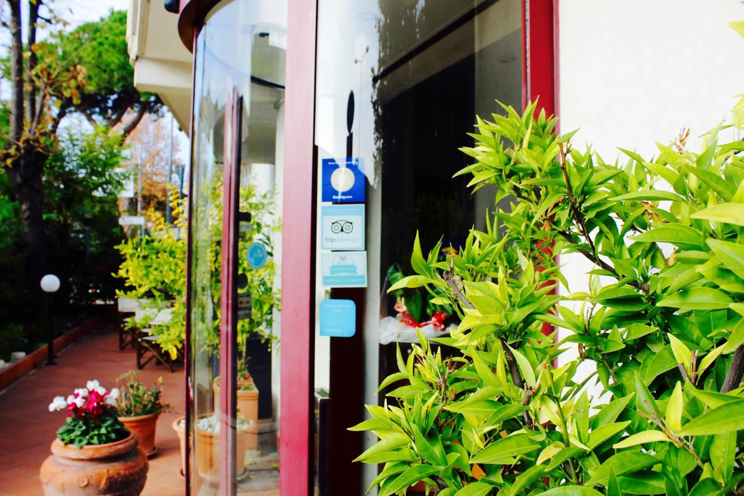 Facade/entrance in Arcangelo Roof Hotel