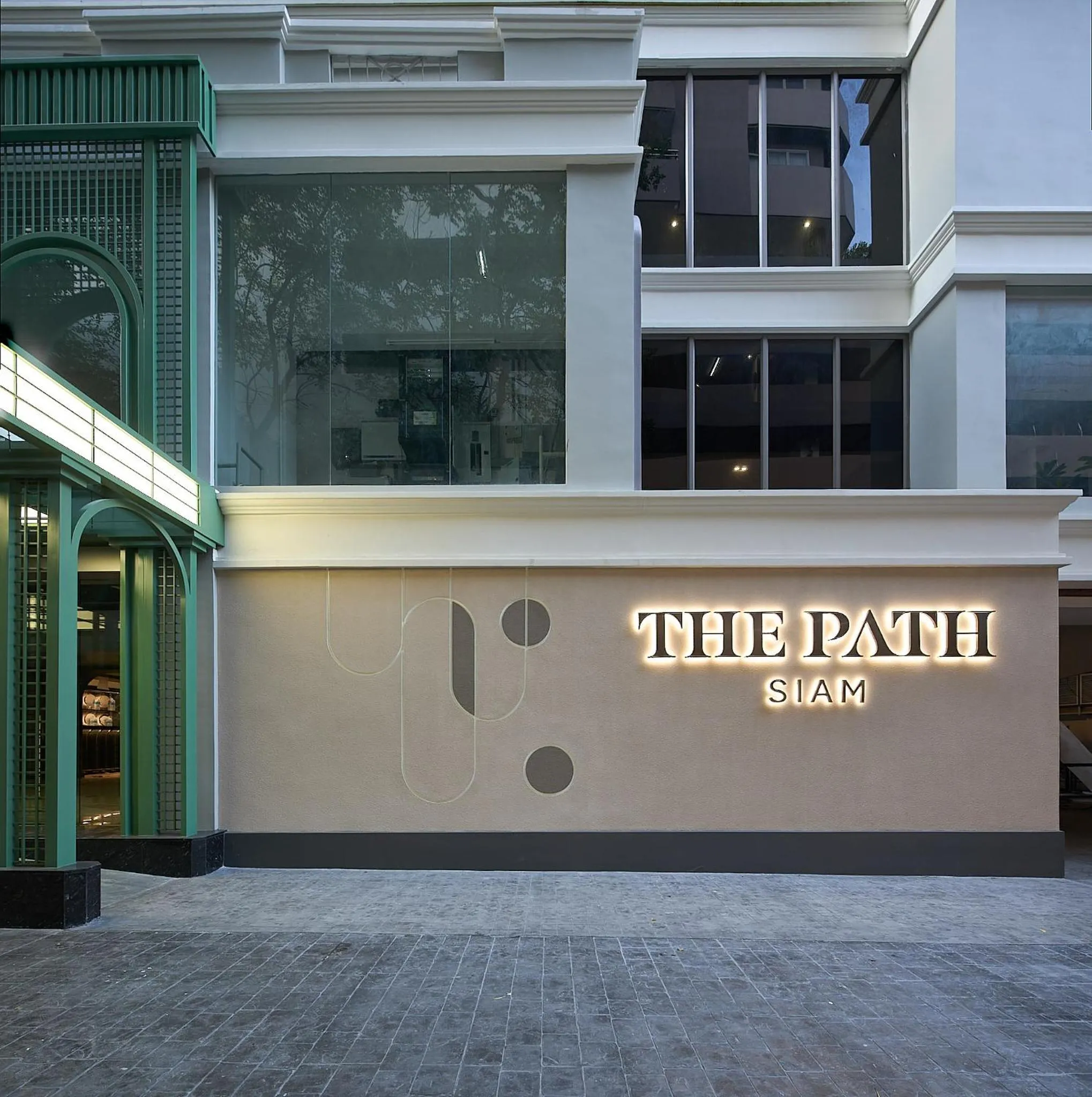 Facade/entrance in The Path Siam