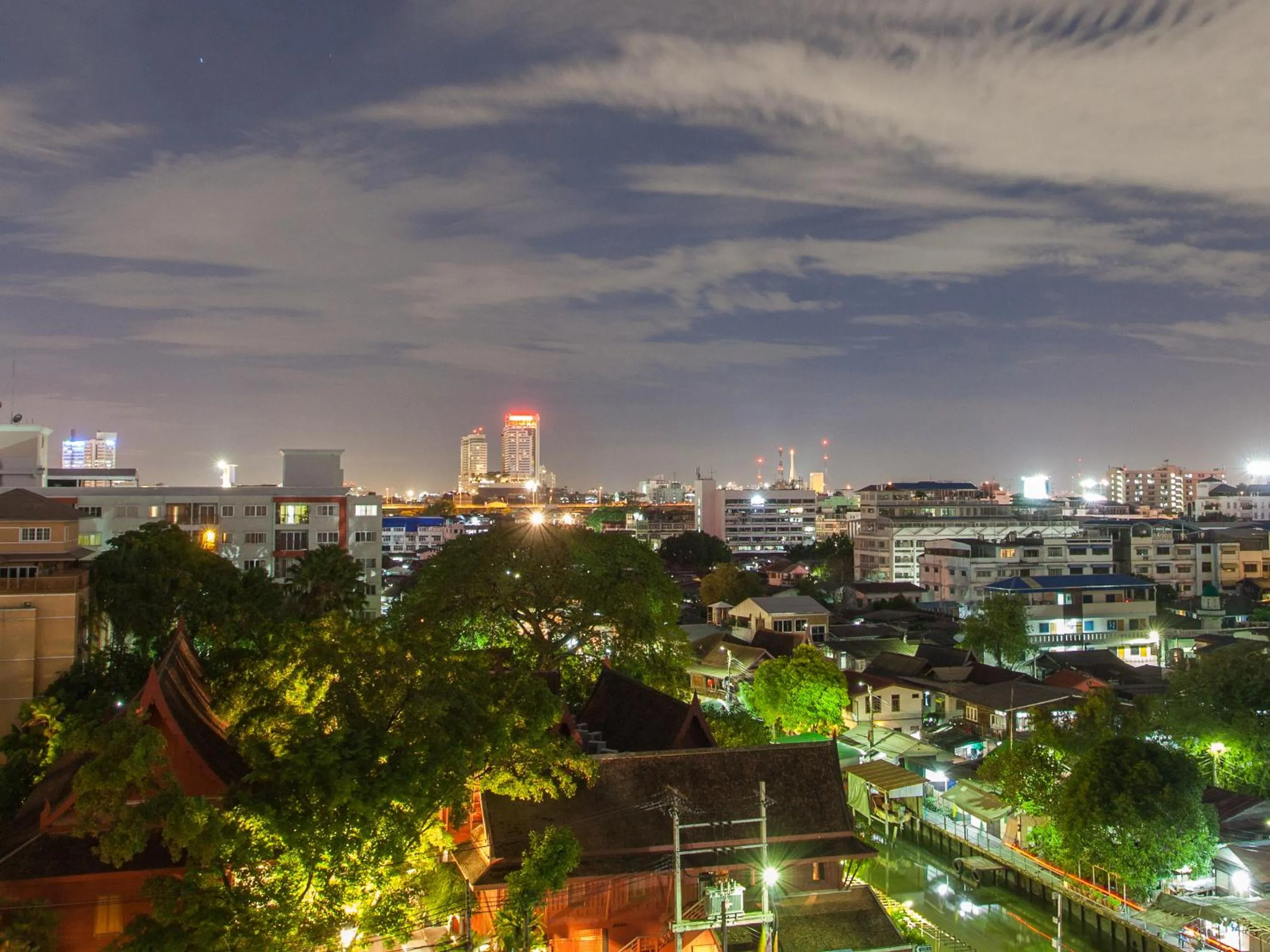 Night in The Path Siam