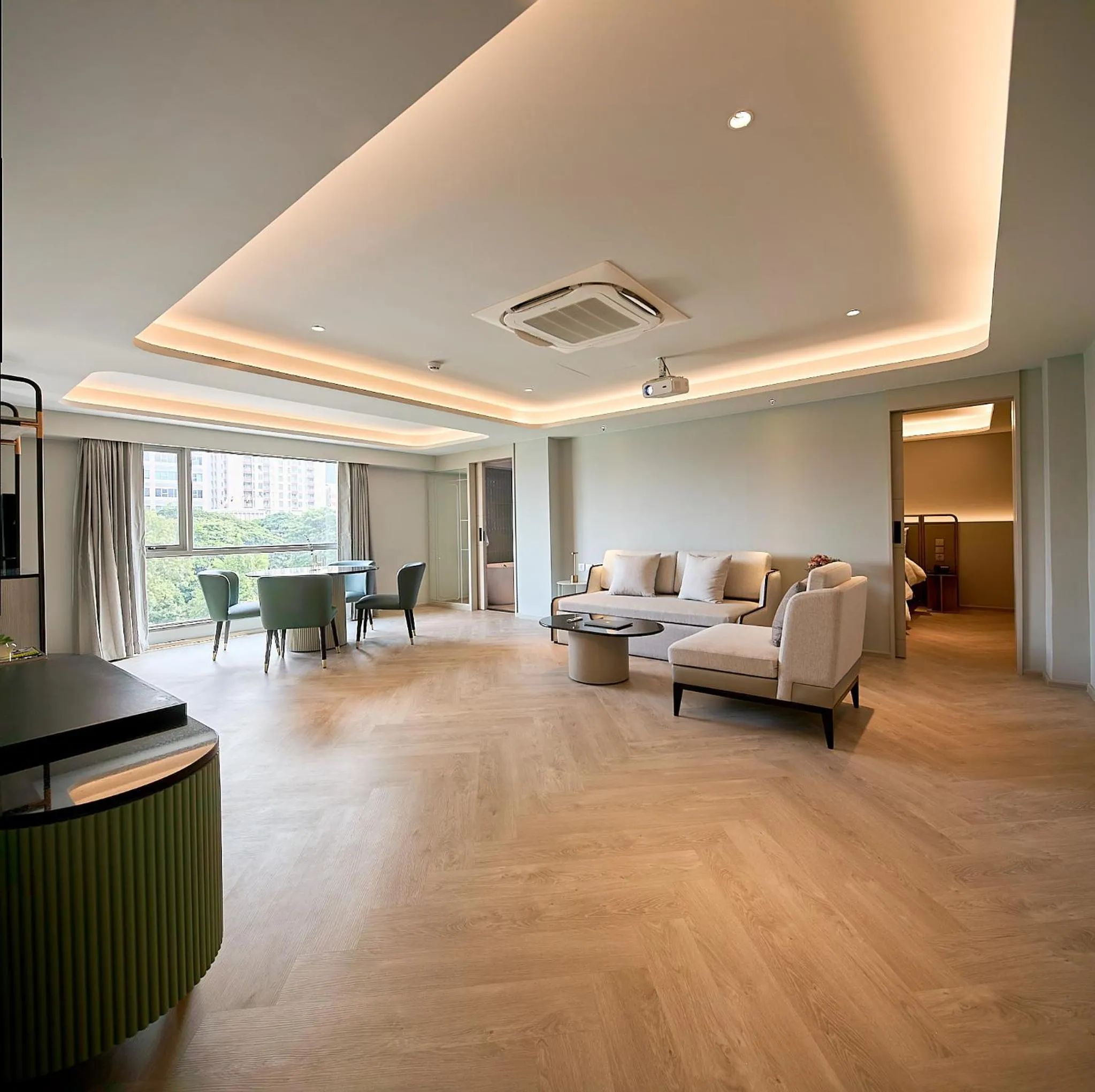 Living room, Bed in The Path Siam