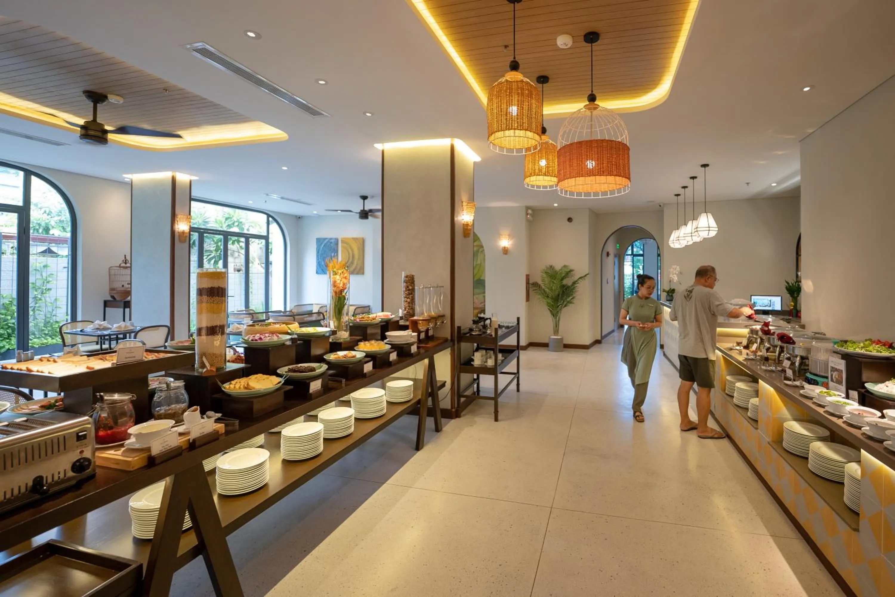 Breakfast in Cozy Danang Boutique Hotel