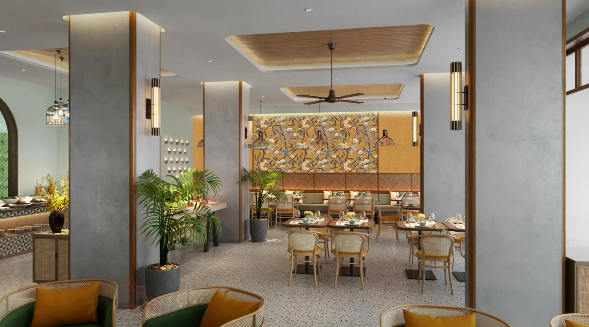 Restaurant/places to eat in Cozy Danang Boutique Hotel