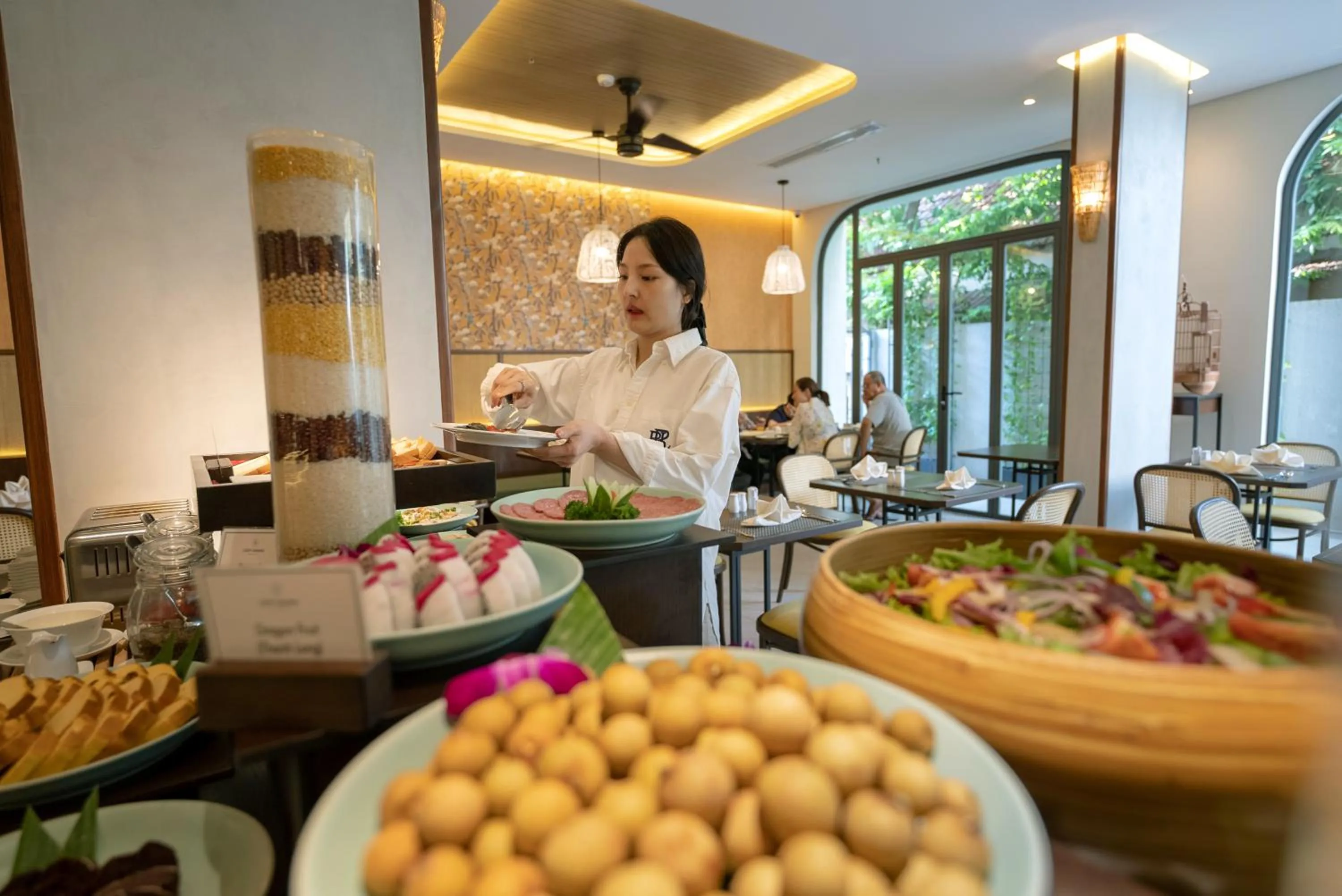 Breakfast in Cozy Danang Boutique Hotel