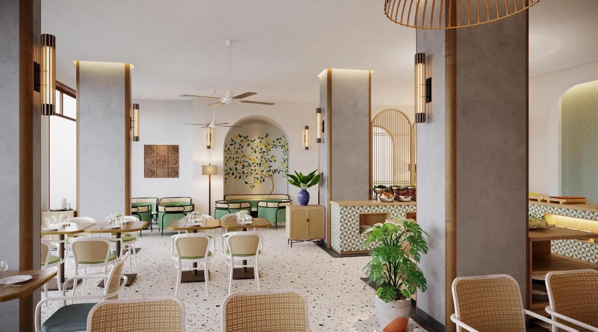 Restaurant/places to eat in Cozy Danang Boutique Hotel