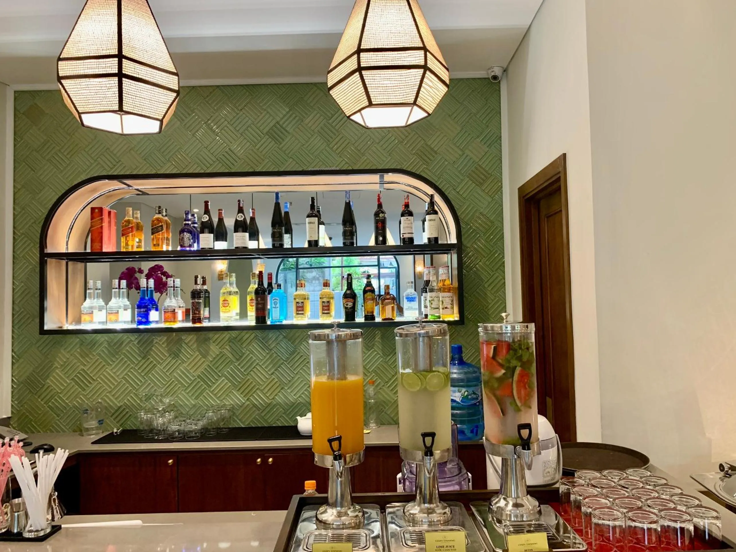 Buffet breakfast in Cozy Danang Boutique Hotel