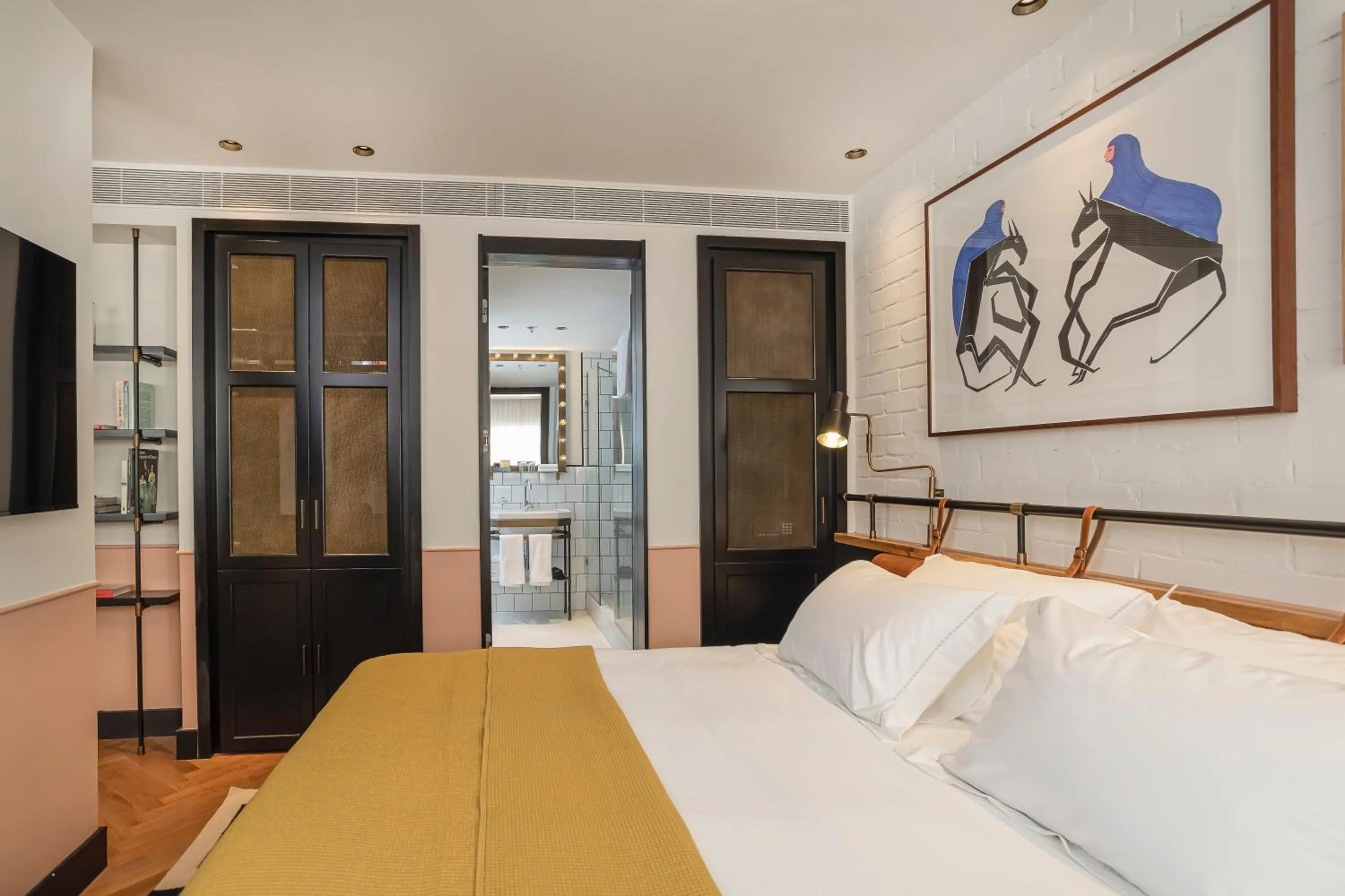 Bed in Backstage Hotel - an Atlas Boutique Hotel