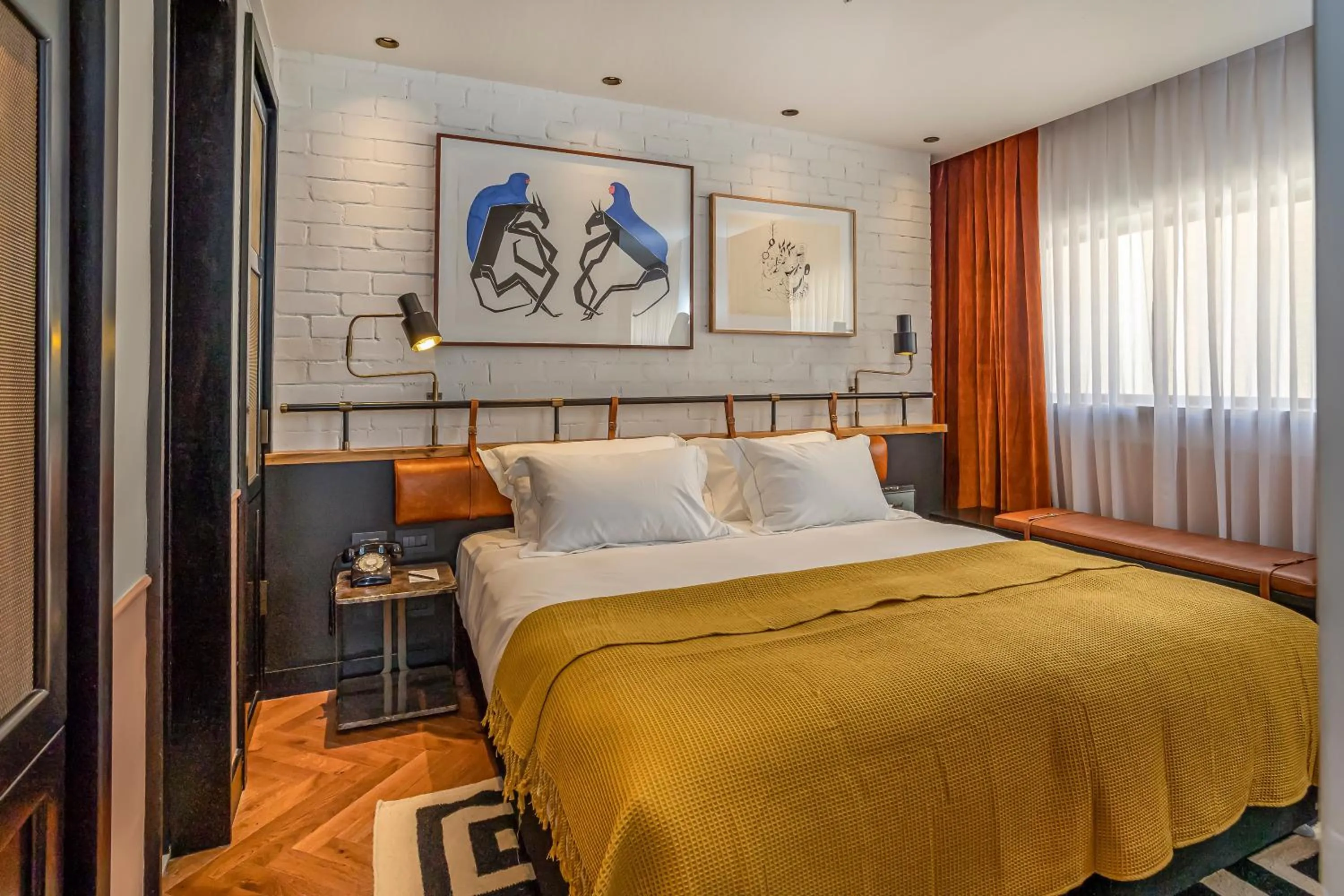 Bed in Backstage Hotel - an Atlas Boutique Hotel