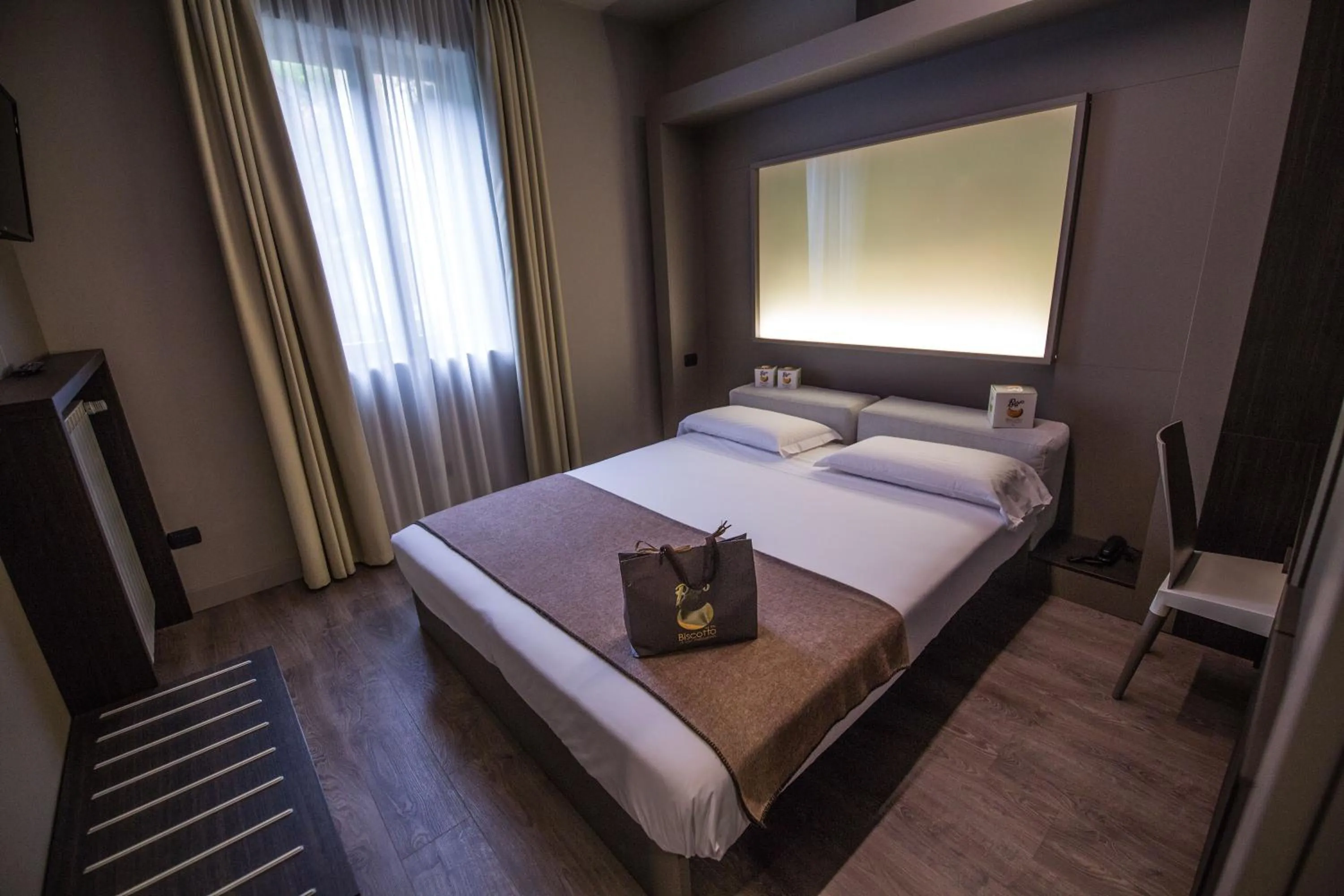 Bed in Hotel Bigio