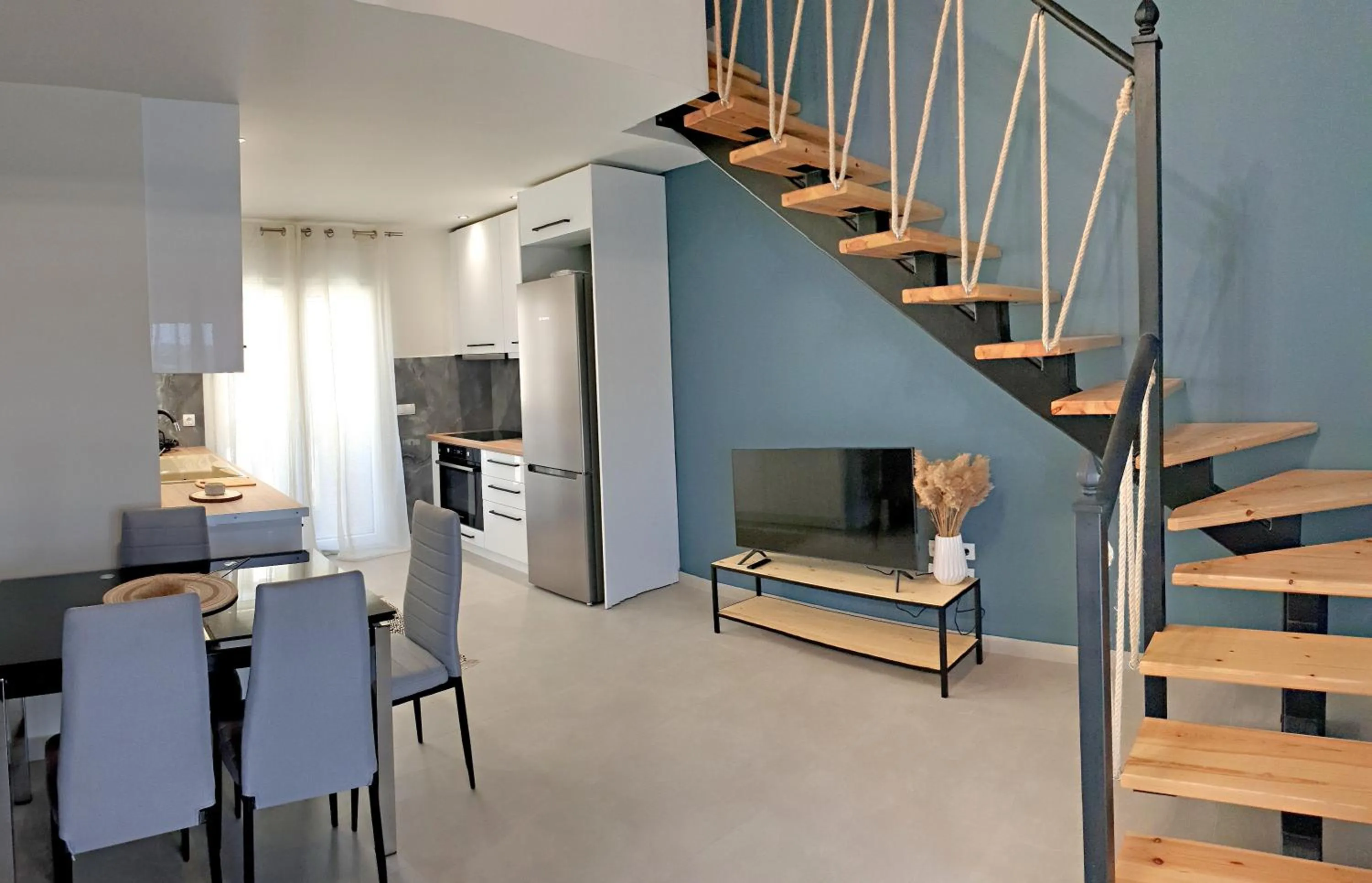 Living room in Almeta Suites