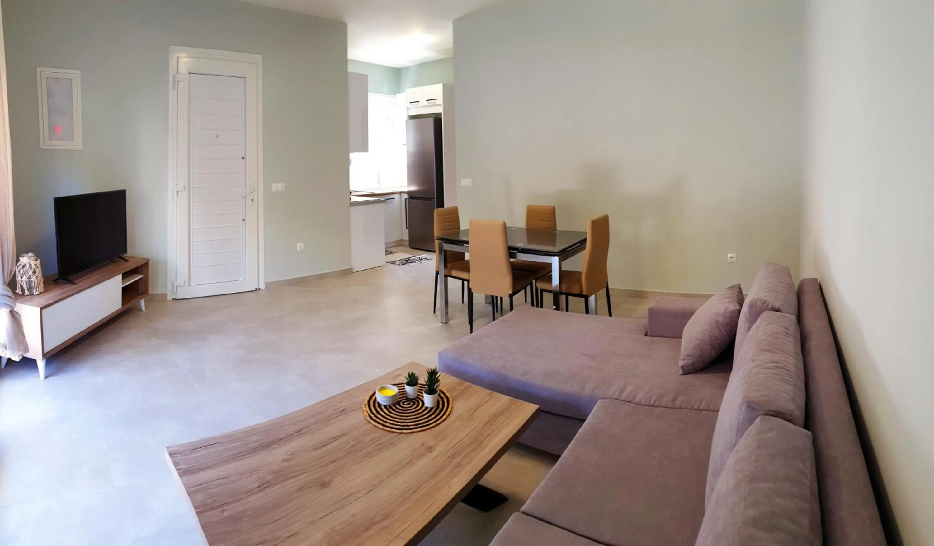 Seating area in Almeta Suites