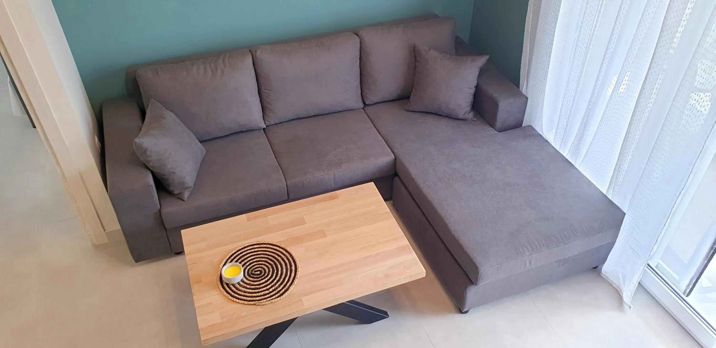 Living room in Almeta Suites