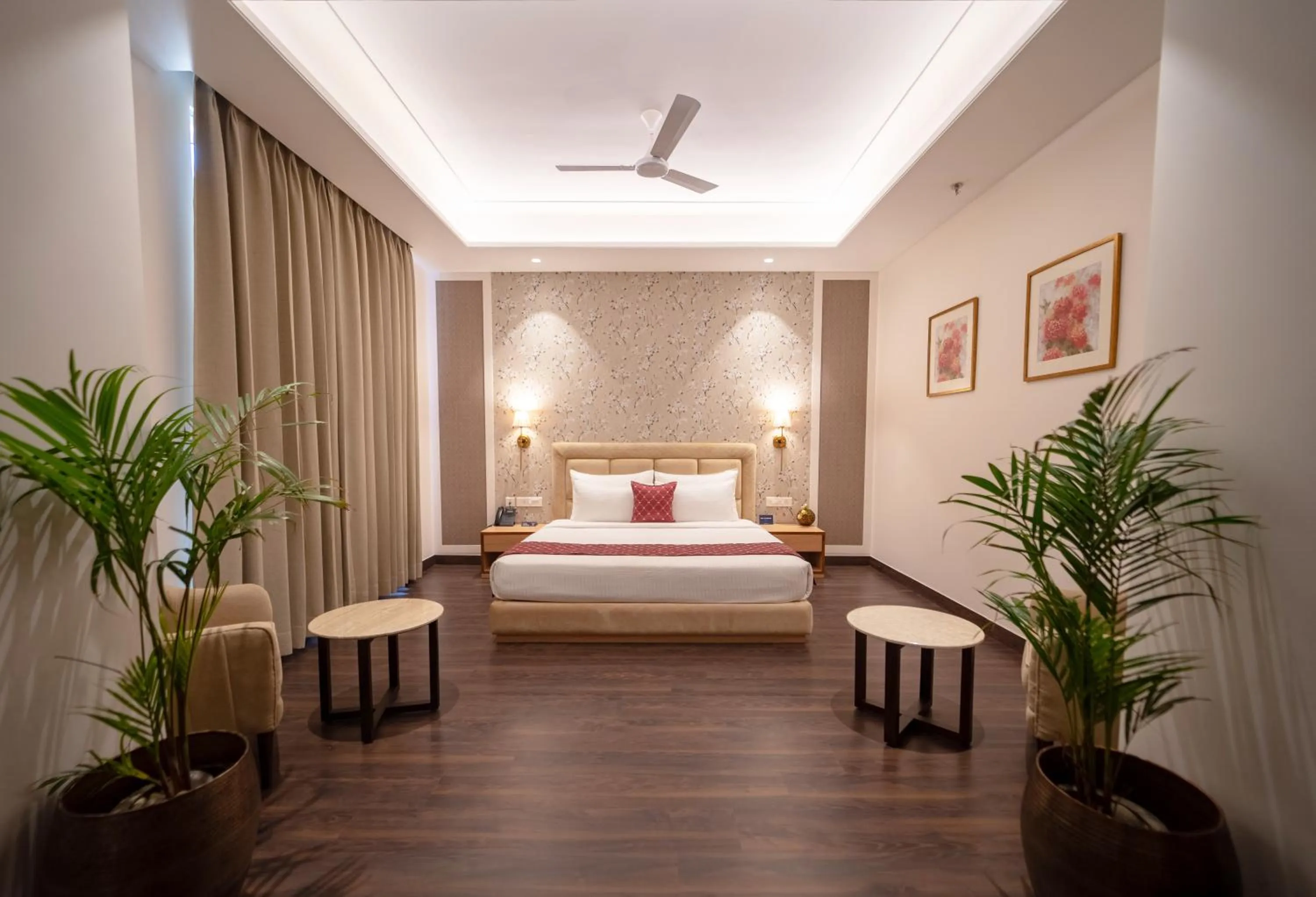 Bed in Palasa Hotel