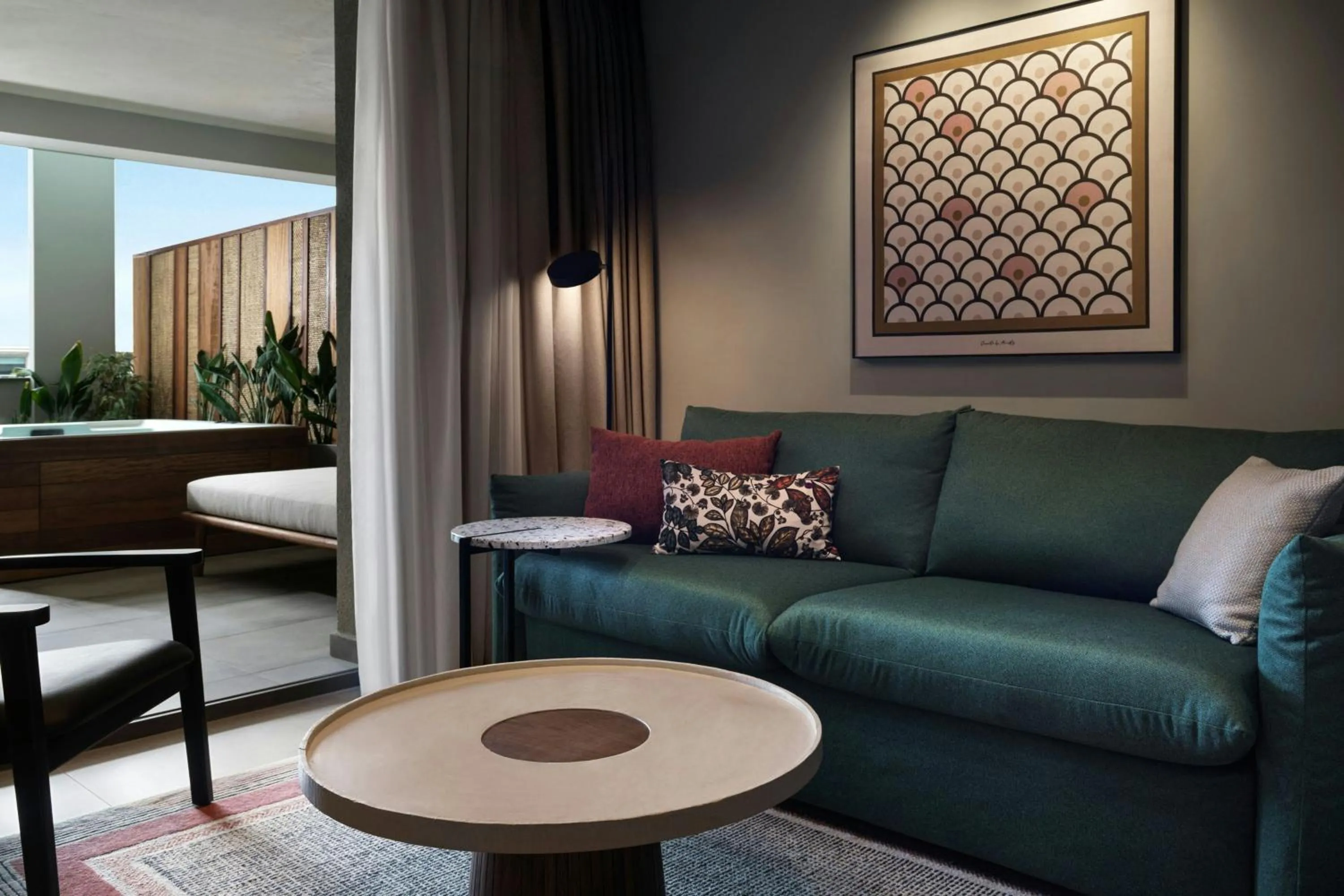 Living room in MonAsty, Thessaloniki, Autograph Collection