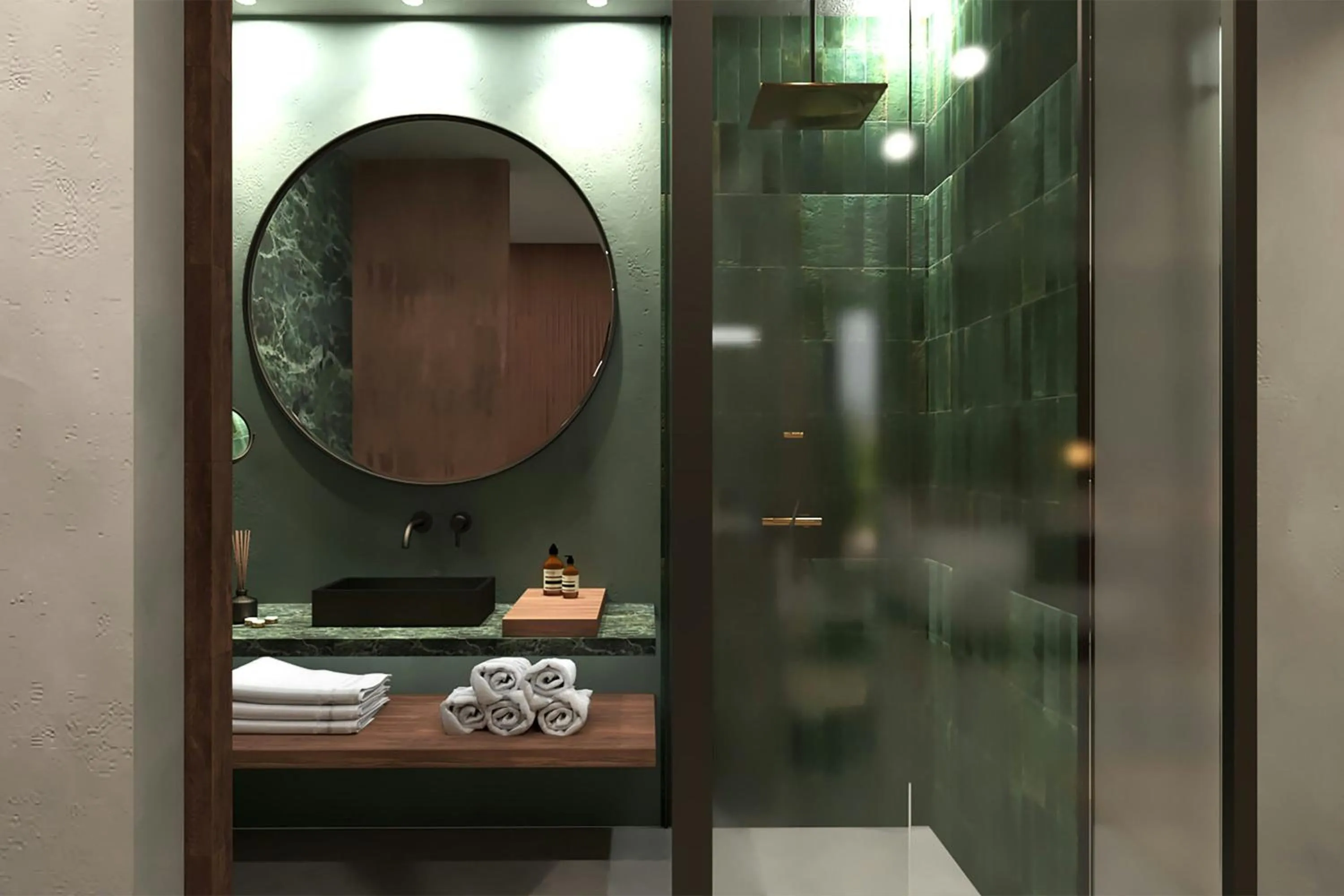 Bathroom in MonAsty, Thessaloniki, Autograph Collection