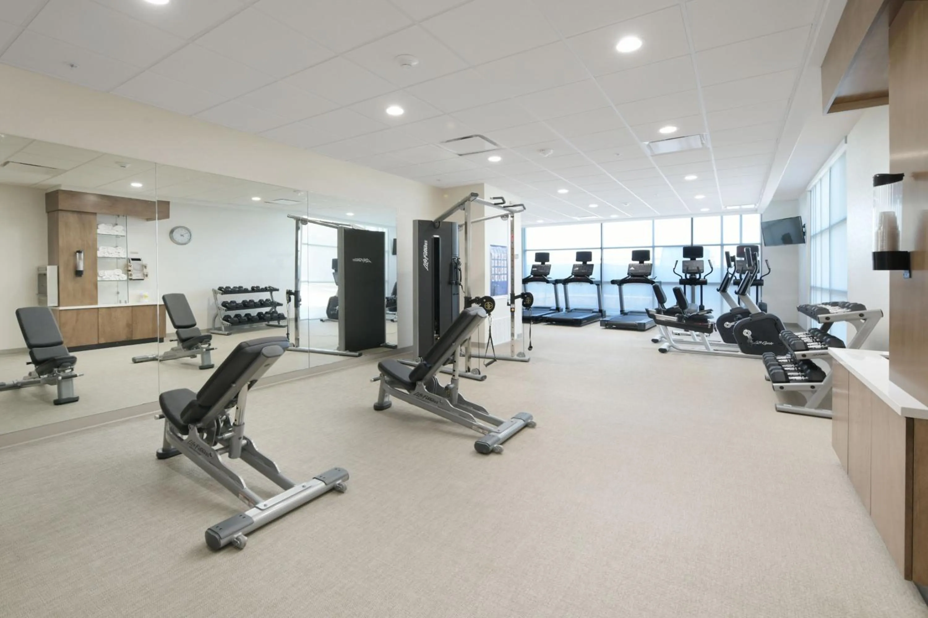 Fitness centre/facilities in SpringHill Suites by Marriott Lindale Tyler