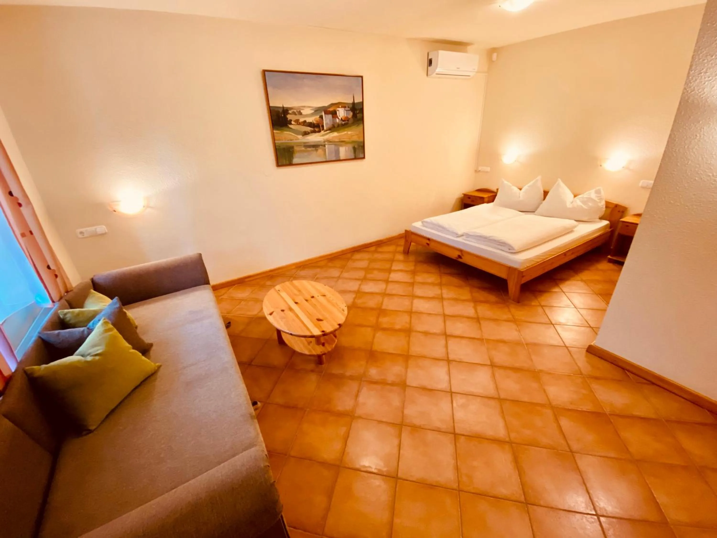 Bed in Sommer Panzió